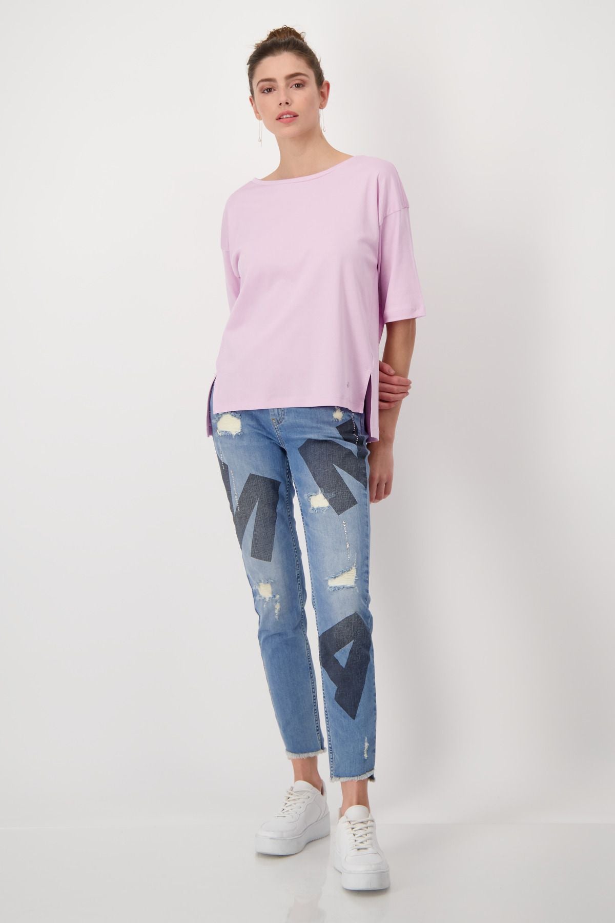 monari Damen T-Shirt rosa