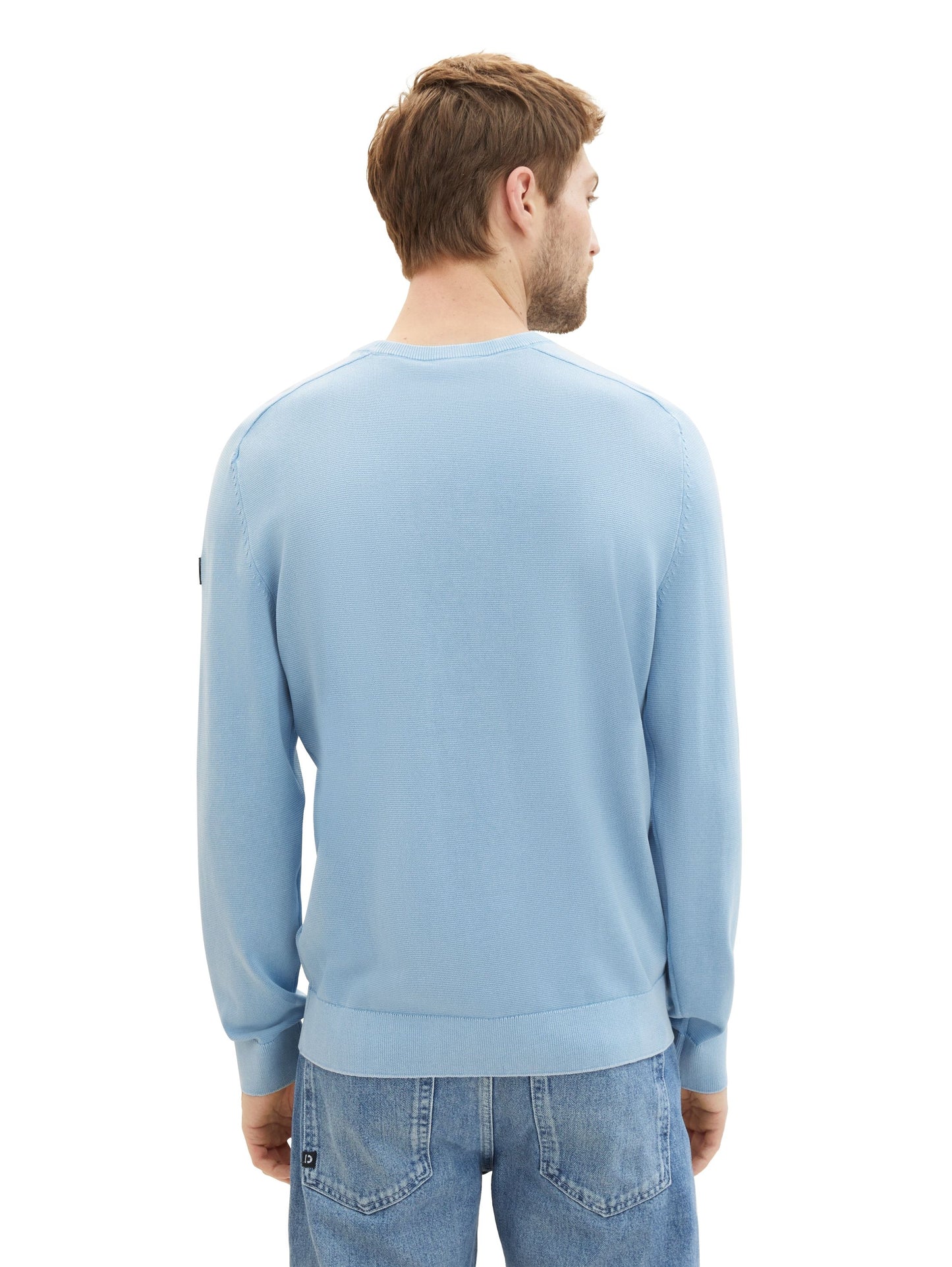 Tom Tailor Damen Strickpullover blau