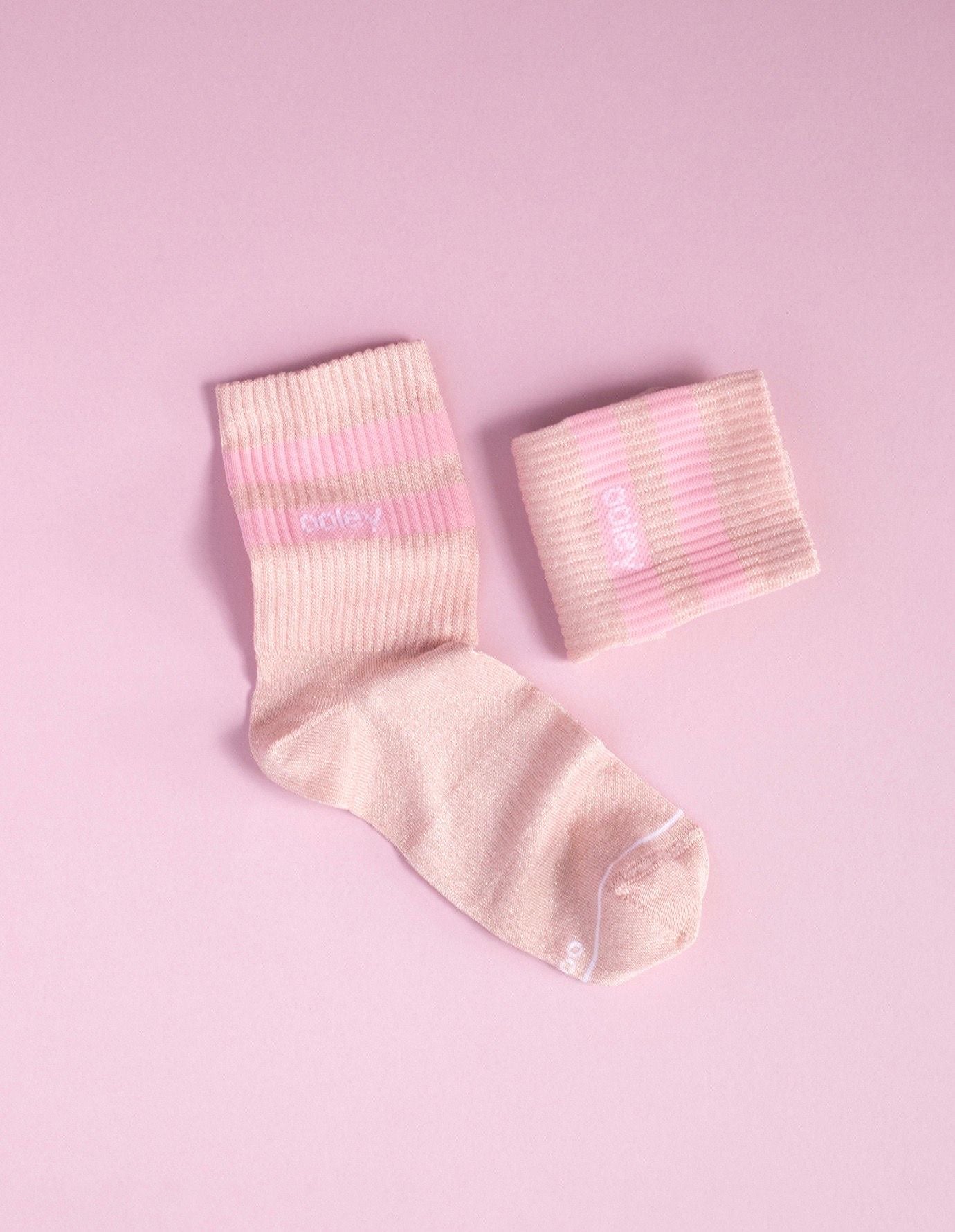 ooley – ooley Damen Socken Electra Shiny Rose