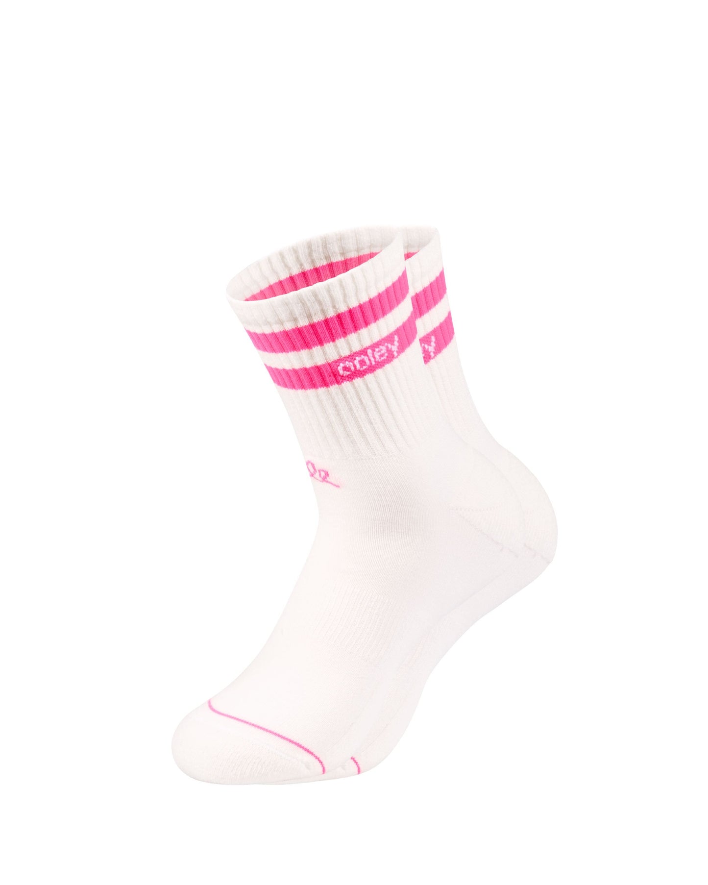 ooley – ooley Damen Socken Streetmood Neon Pink