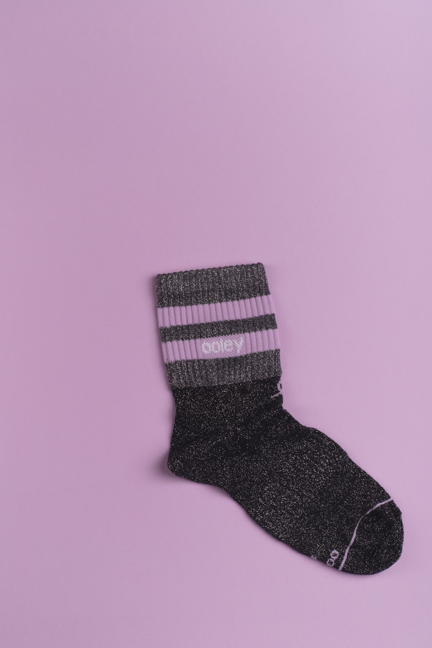 ooley – ooley Damen Socken Electra Silver Glam