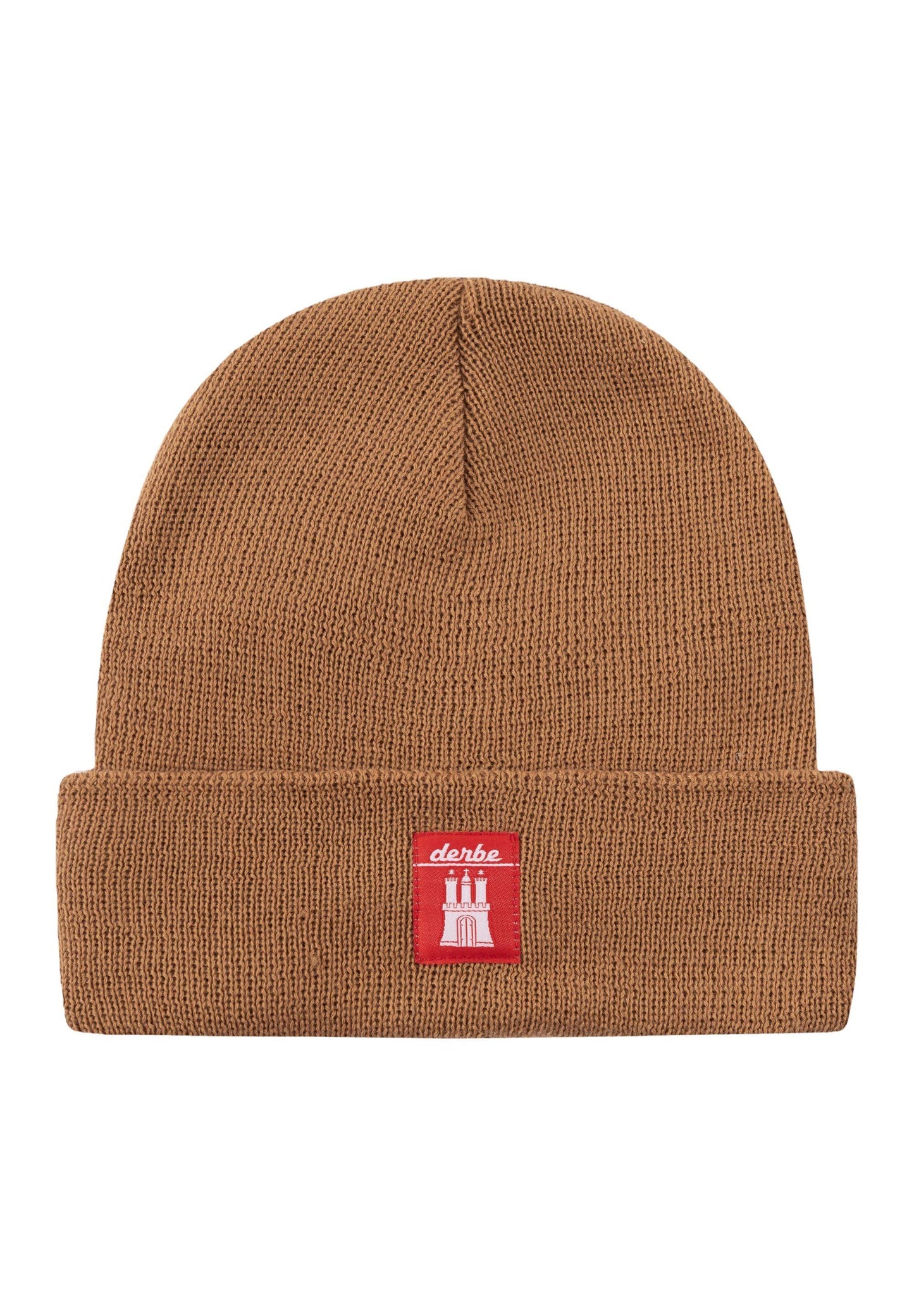 derbe Mütze Bonnet braun