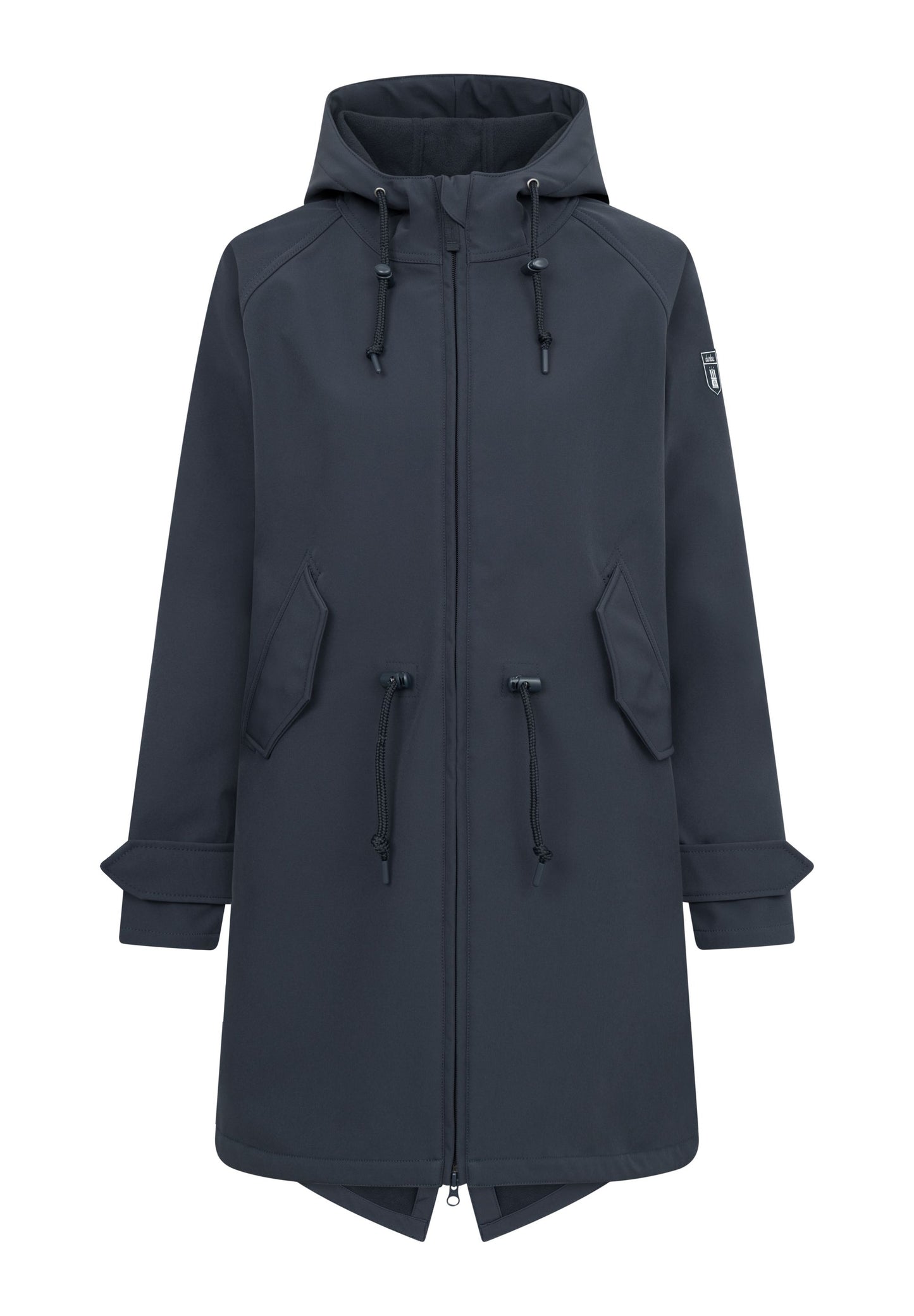 derbe Damen Jacke Friese Island blau