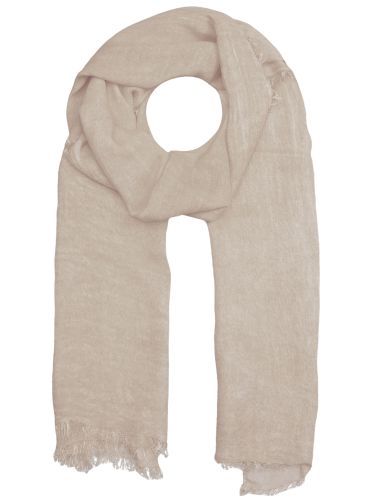 Zwillingsherz Damen Schal beige
