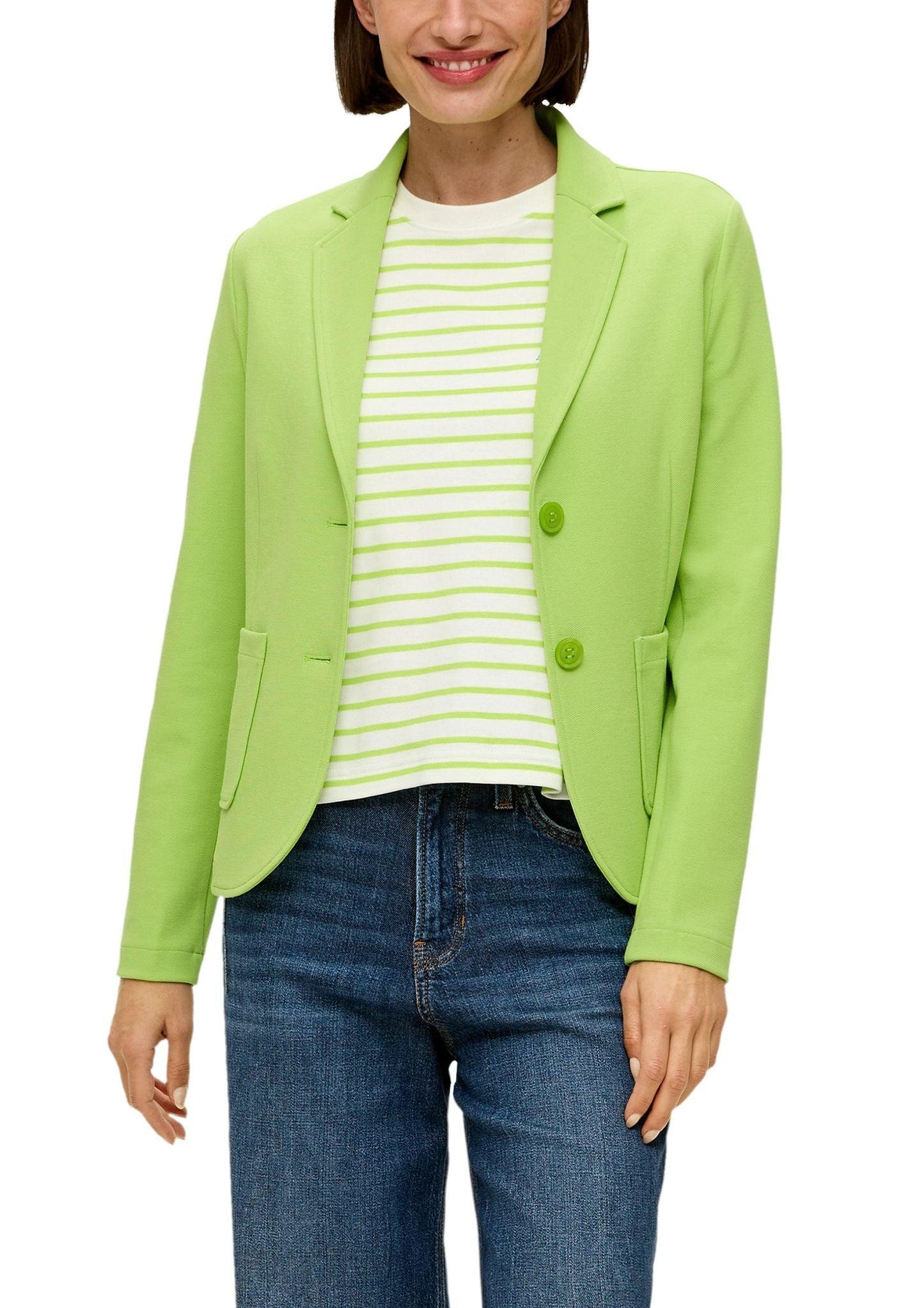 s. Oliver Damen Blazer grün