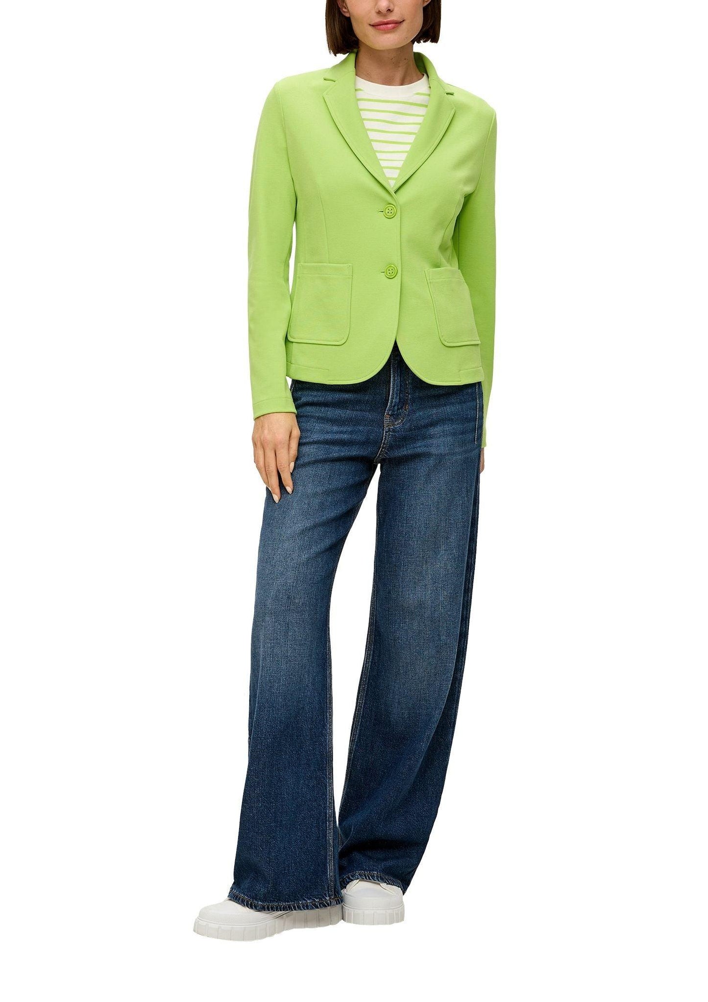s. Oliver Damen Blazer grün