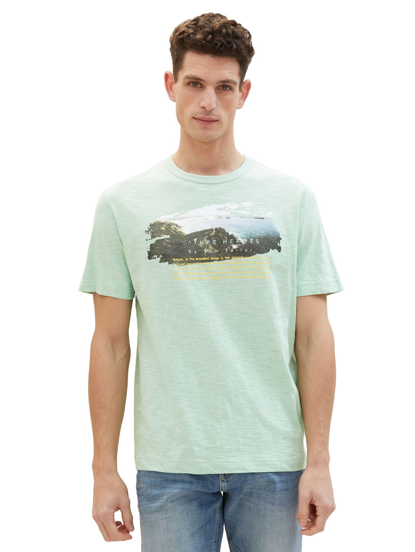 Tom Tailor Herren T-Shirt grün