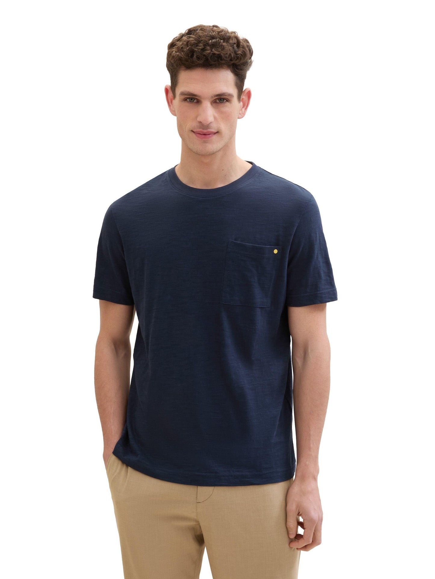 Tom Tailor Herren T-Shirt blau