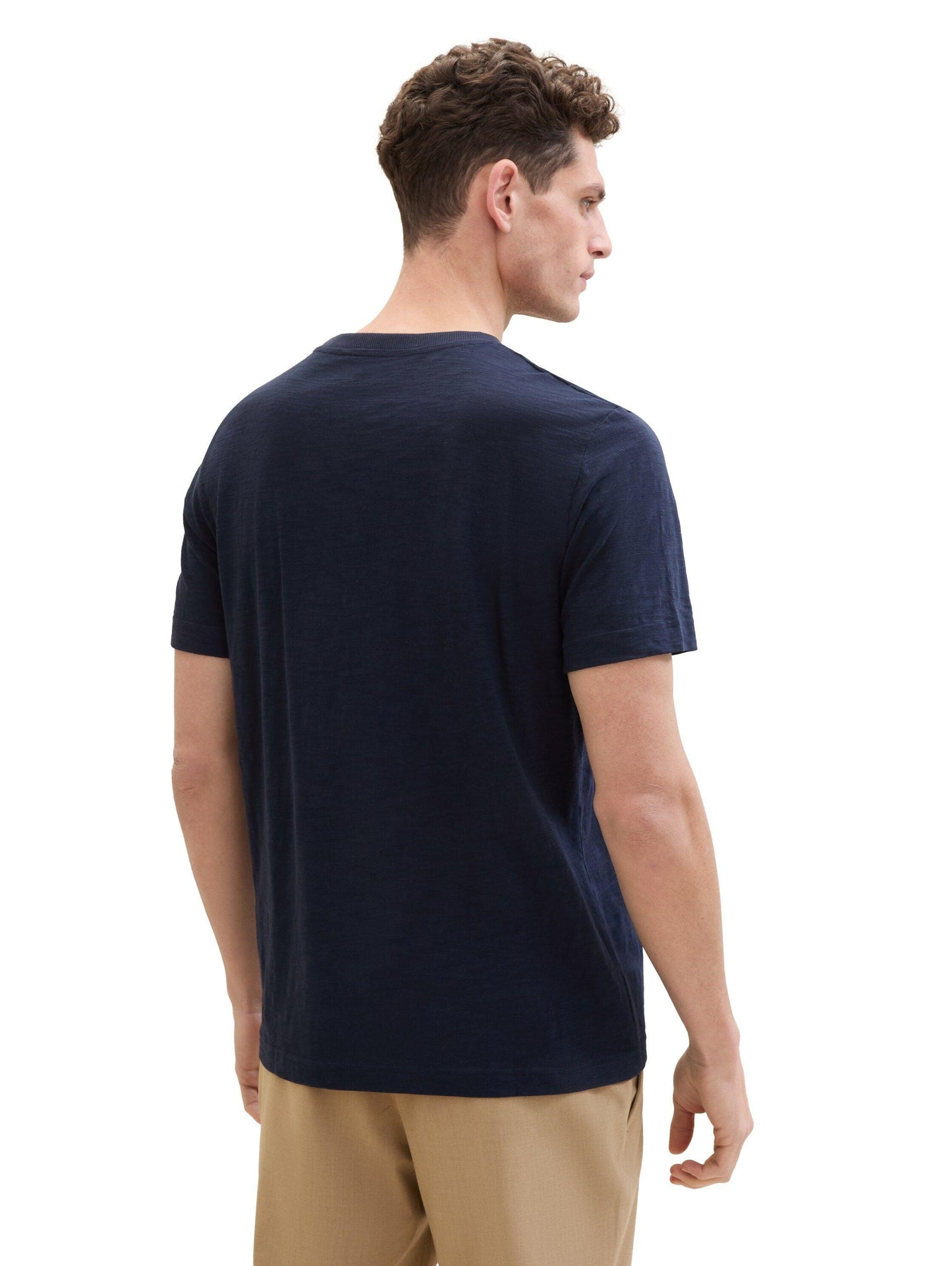 Tom Tailor Herren T-Shirt blau