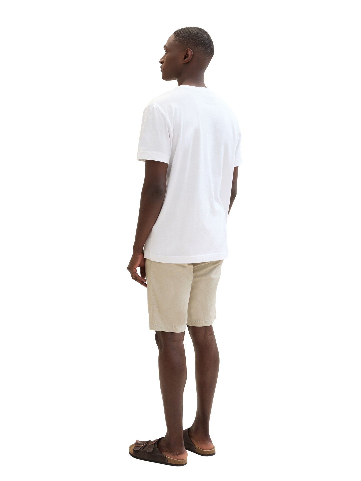 Tom Tailor Herren Chinoshorts braun