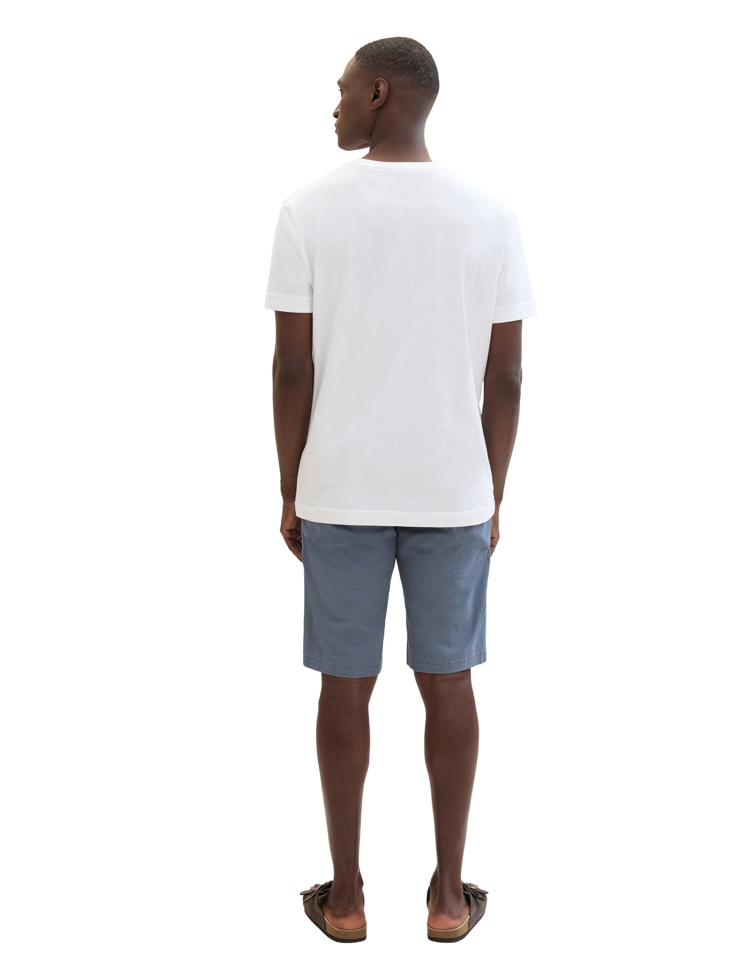 Tom Tailor Herren Chinoshorts blau