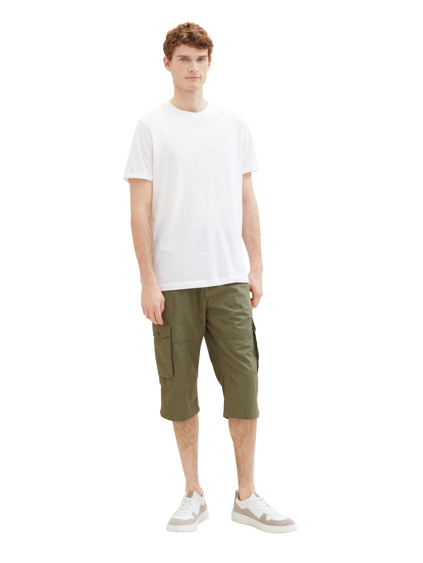 Tom Tailor Herren Bermudashorts grün