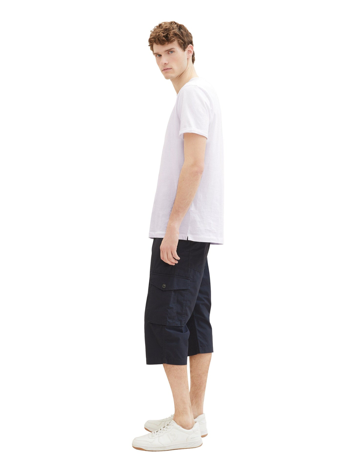 Tom Tailor Herren Bermudashorts blau