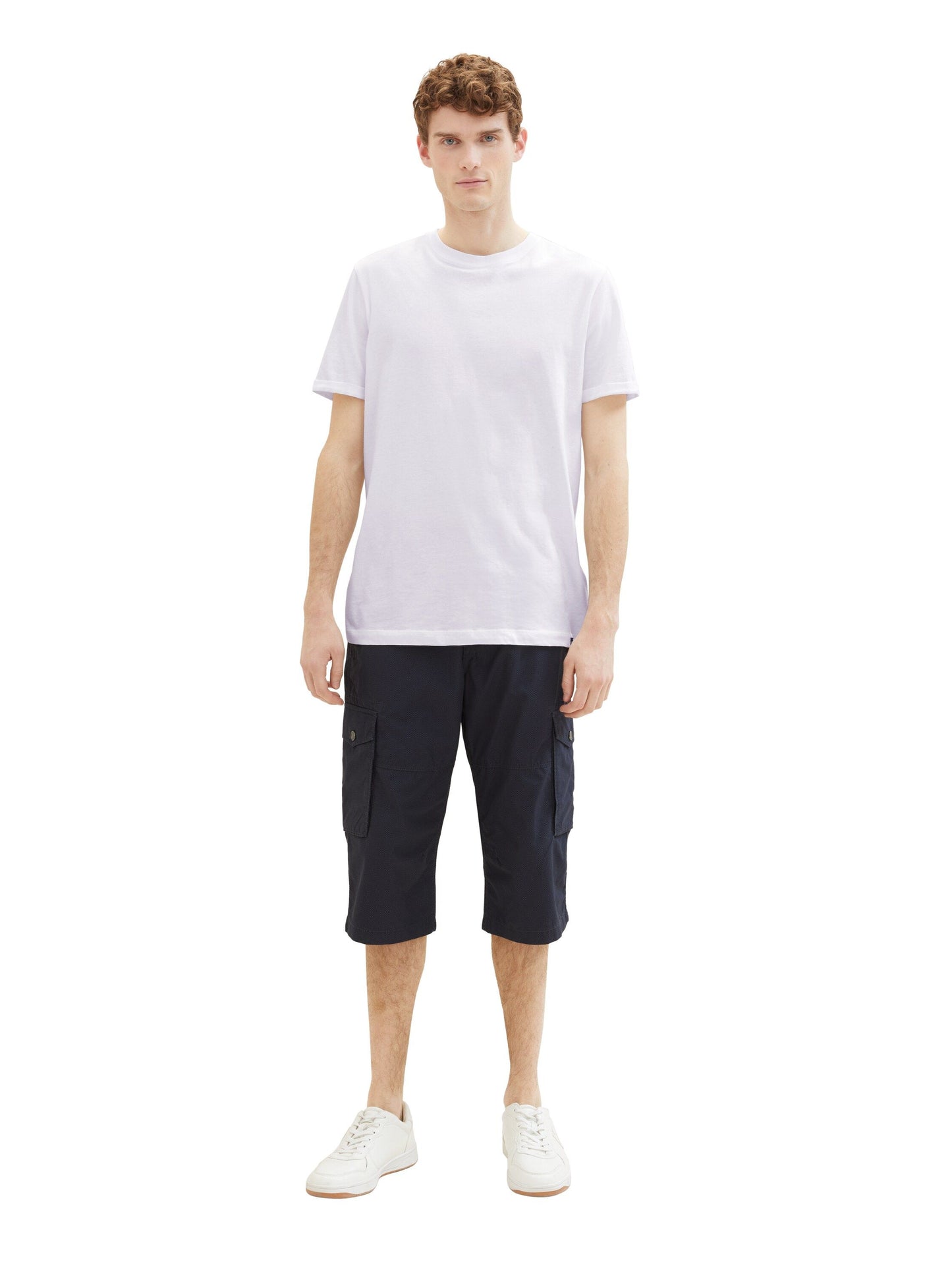 Tom Tailor Herren Bermudashorts blau