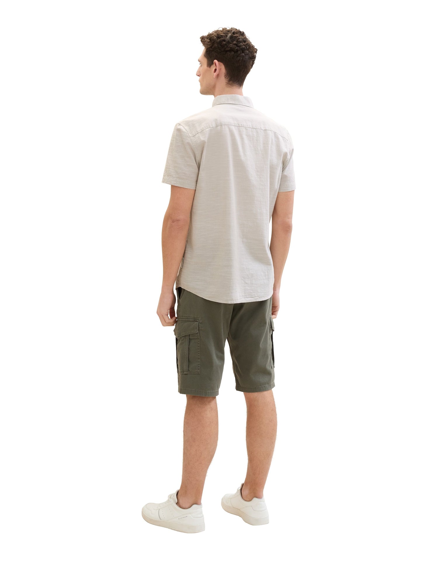 Tom Tailor Herren Cargoshorts grün