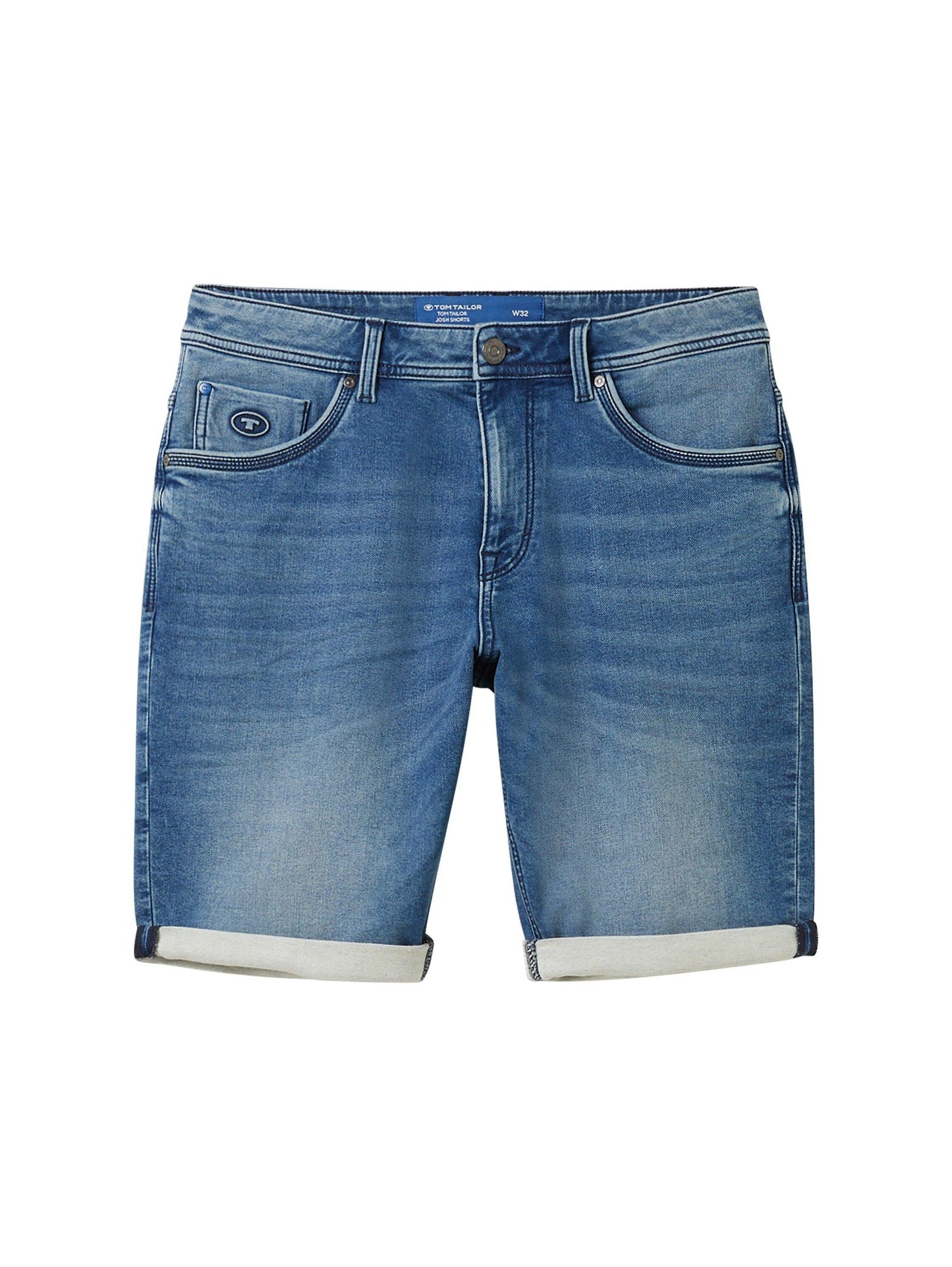 Tom Tailor Herren Short Josh blau