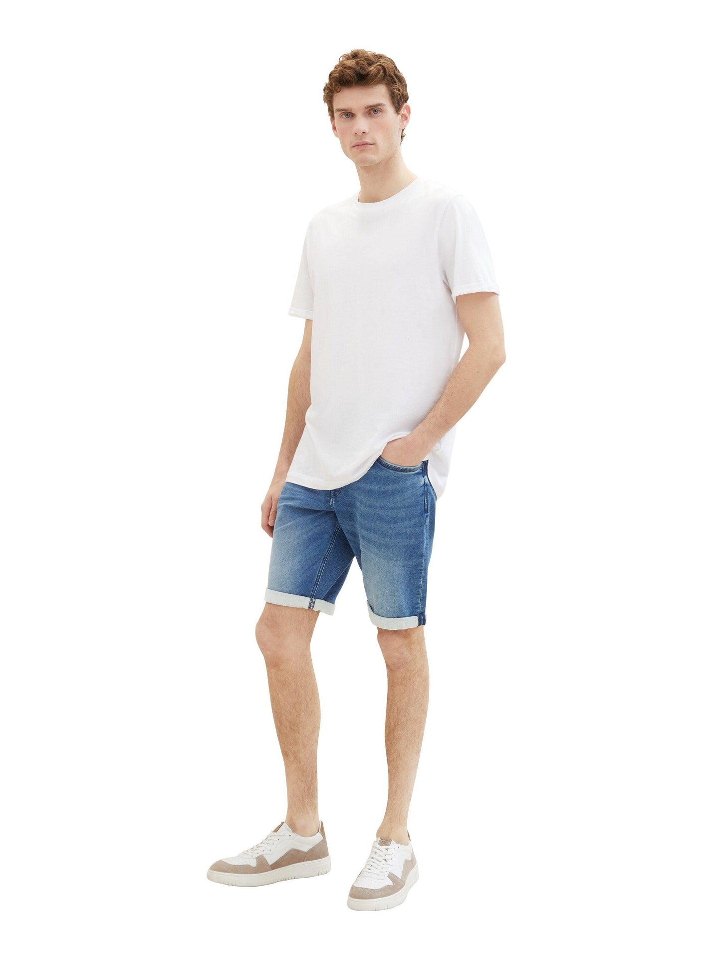 Tom Tailor Herren Short Josh blau