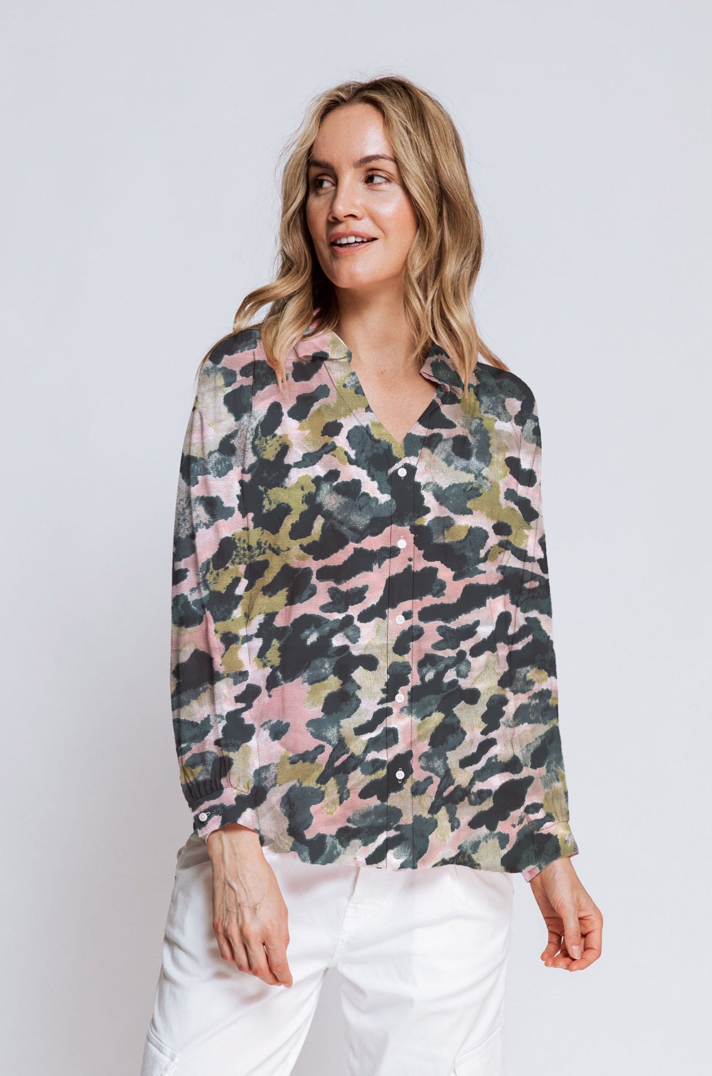 Zhrill – Zhrill Damen Bluse Beata in beige