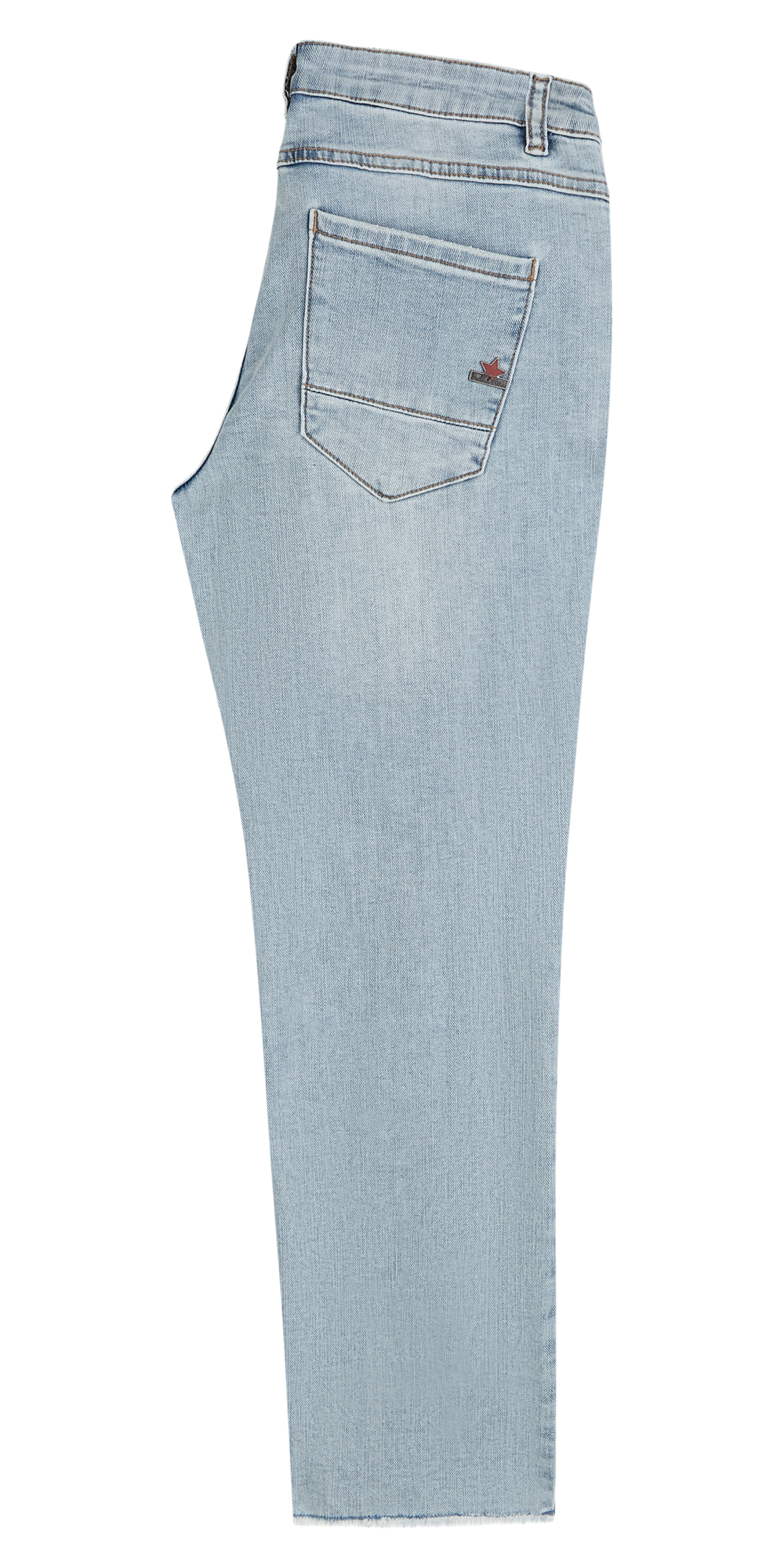 Buena Vista Damen Jeans Anna C 7/8 straight stretch denim blau