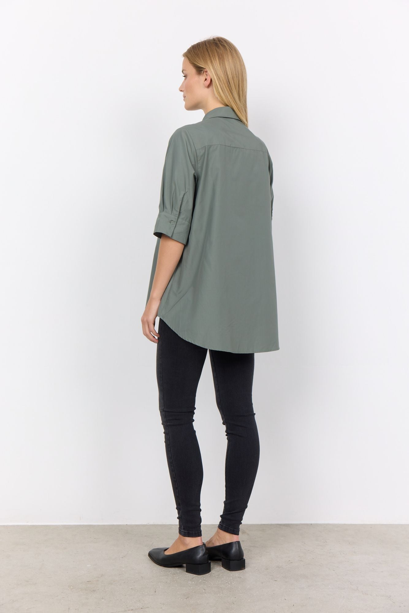 Soyaconcept Damen Blusenhemd SC-NETTI 39 grün