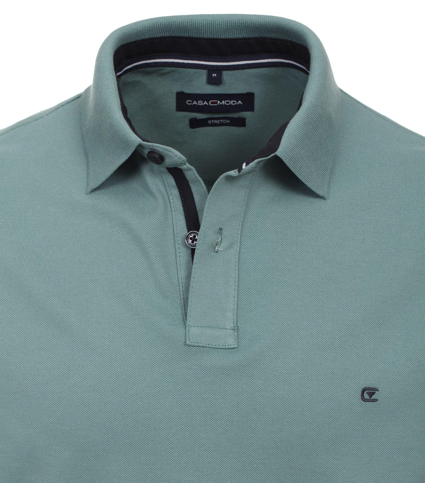 Casa Moda Herren Polo-Shirt blau