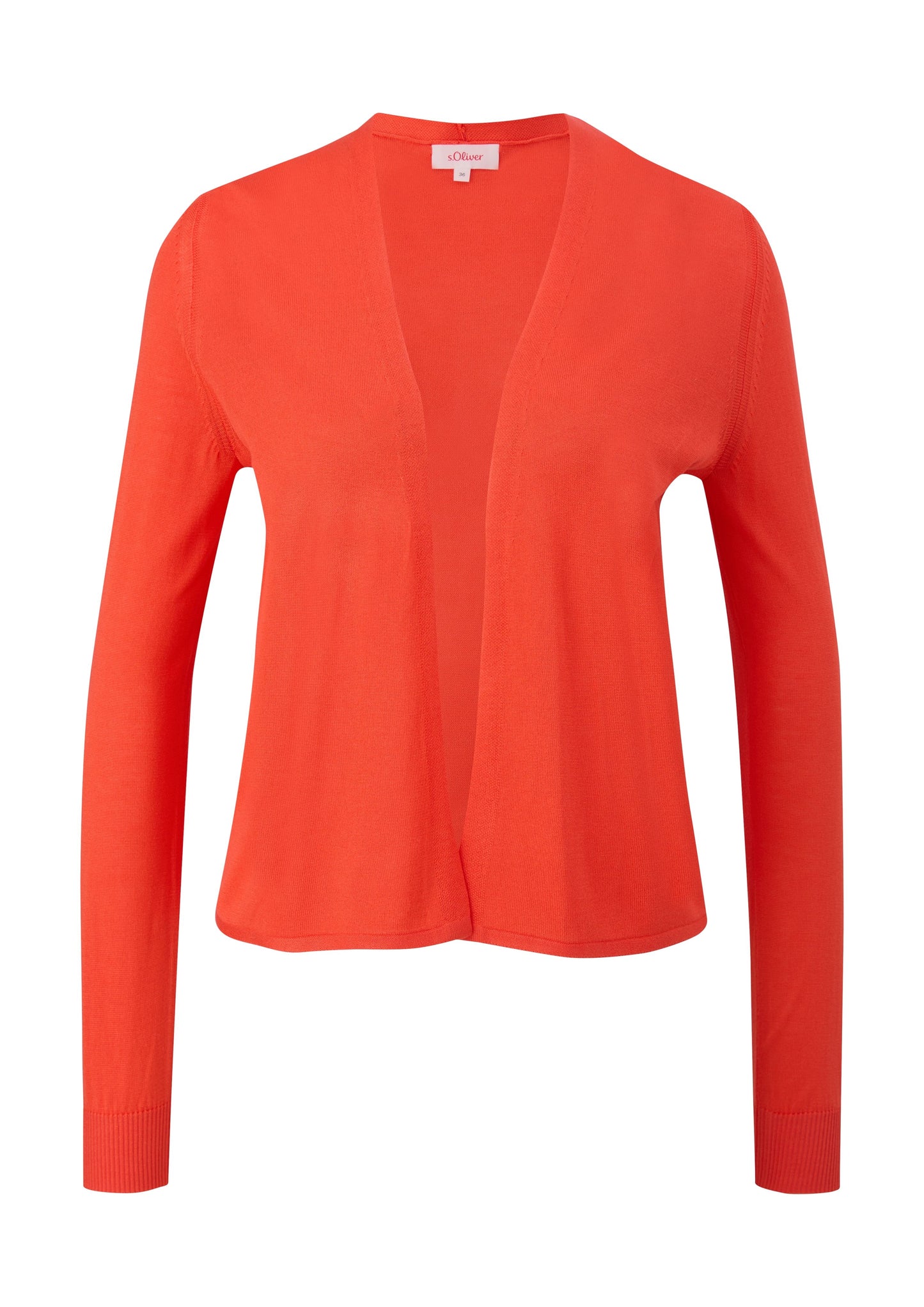 s. Oliver Damen Strickjacke orange