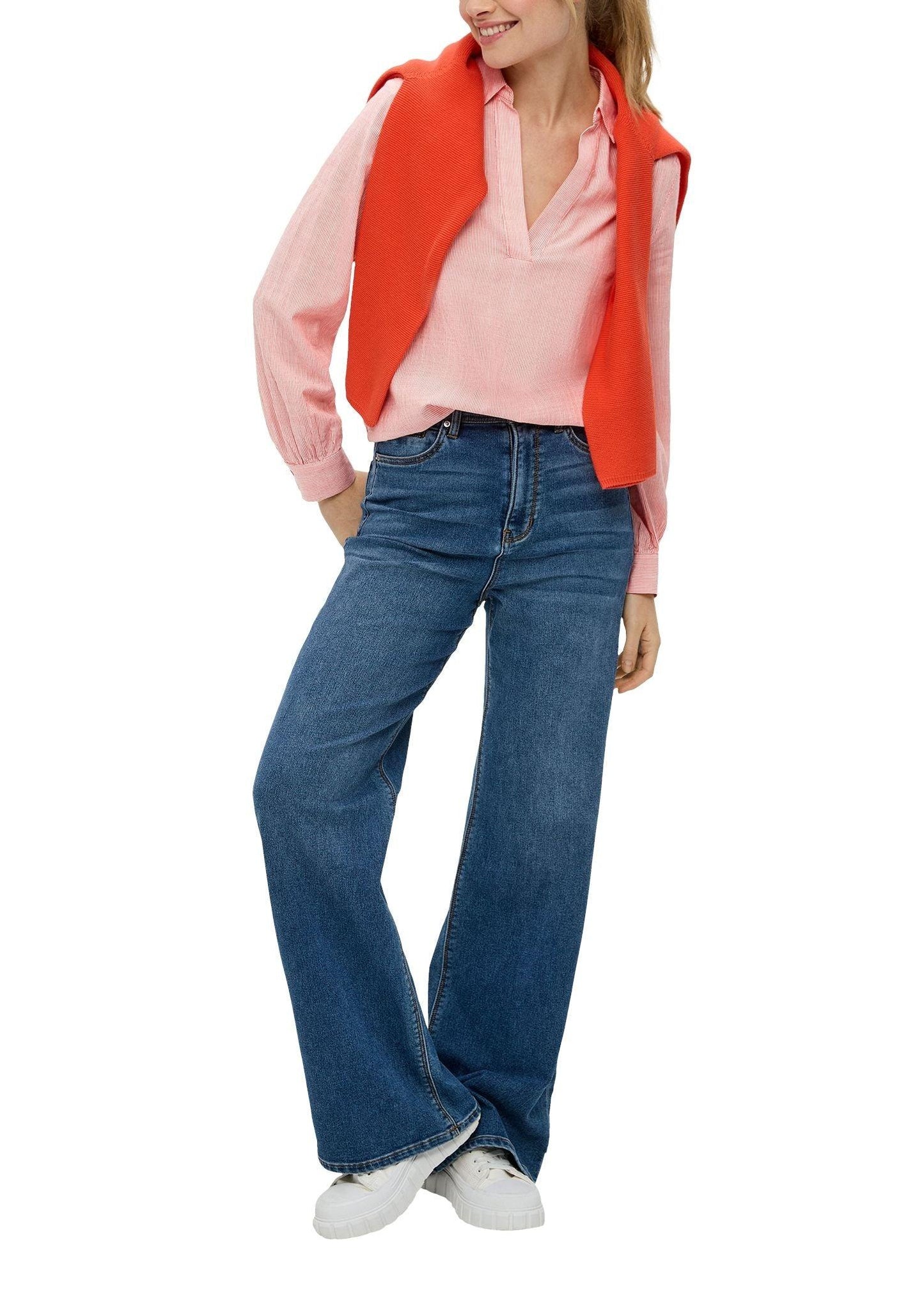 s. Oliver Damen Bluse rosa