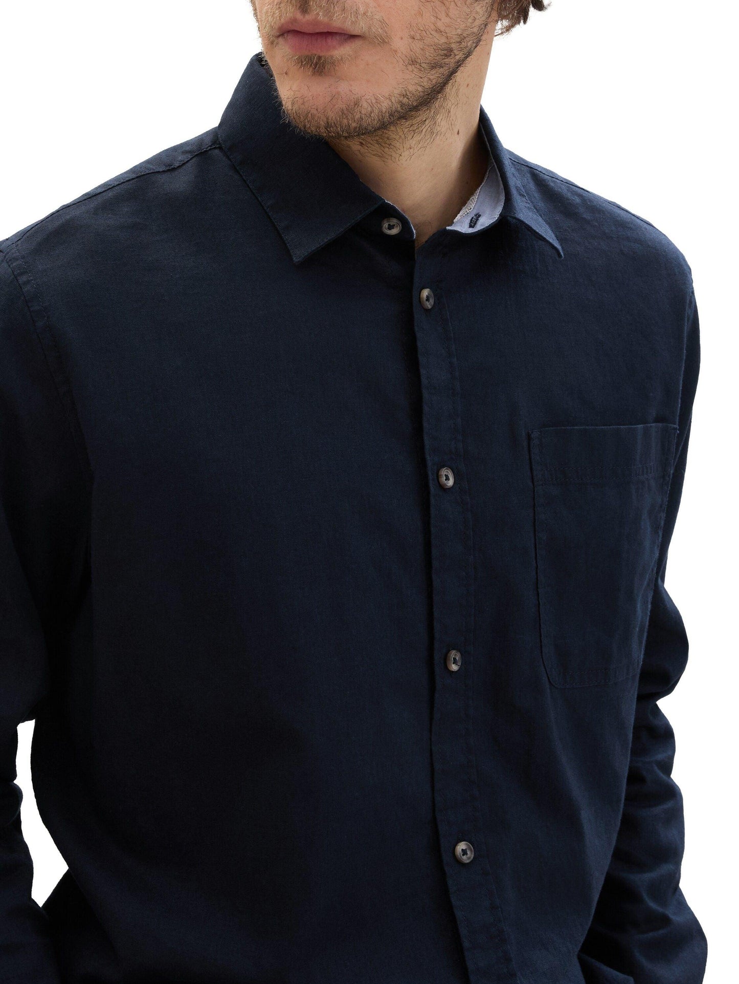 Tom Tailor – Tom Tailor Herren Leinenhemd