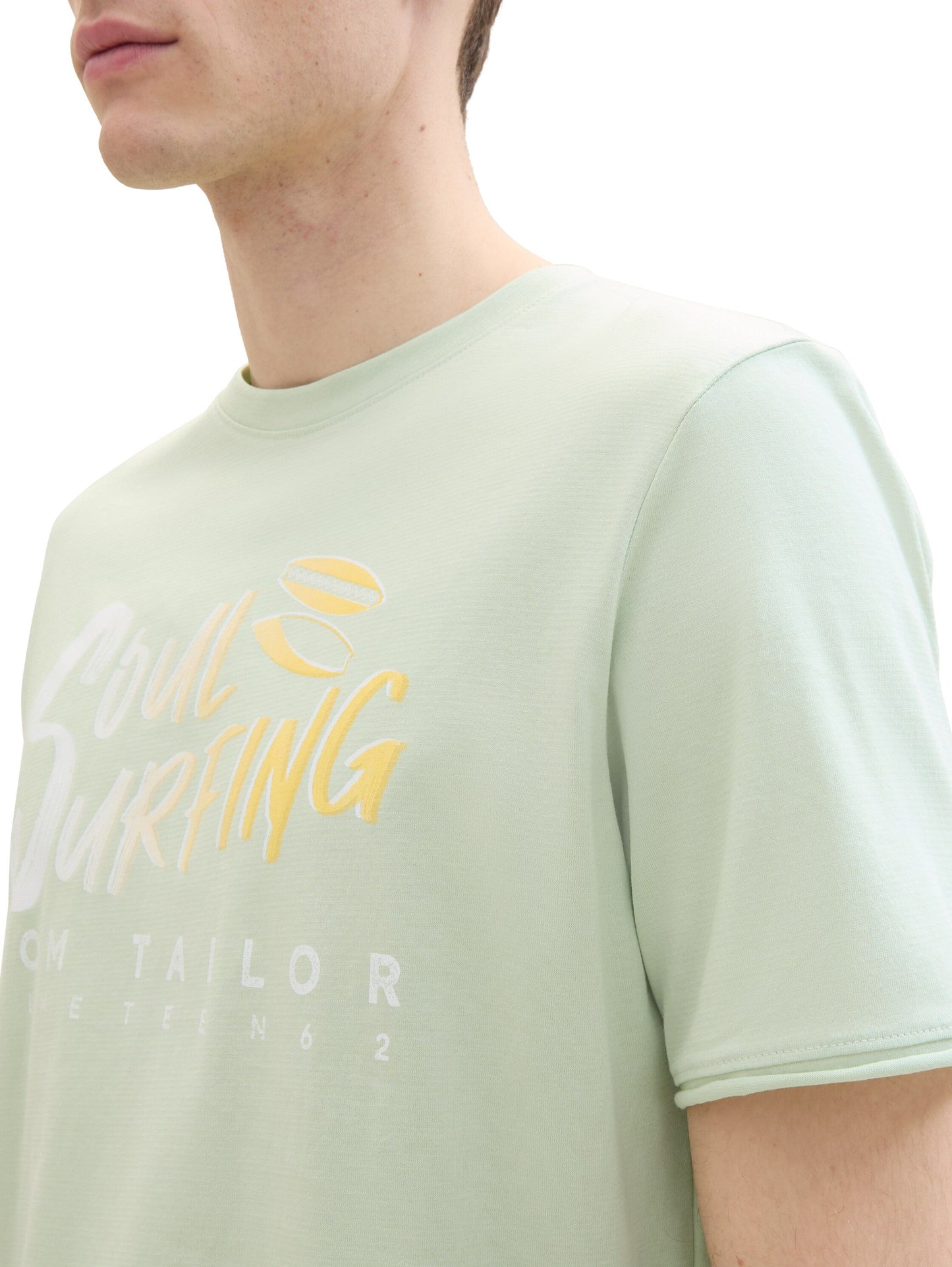 Tom Tailor Herren T-Shirt grün