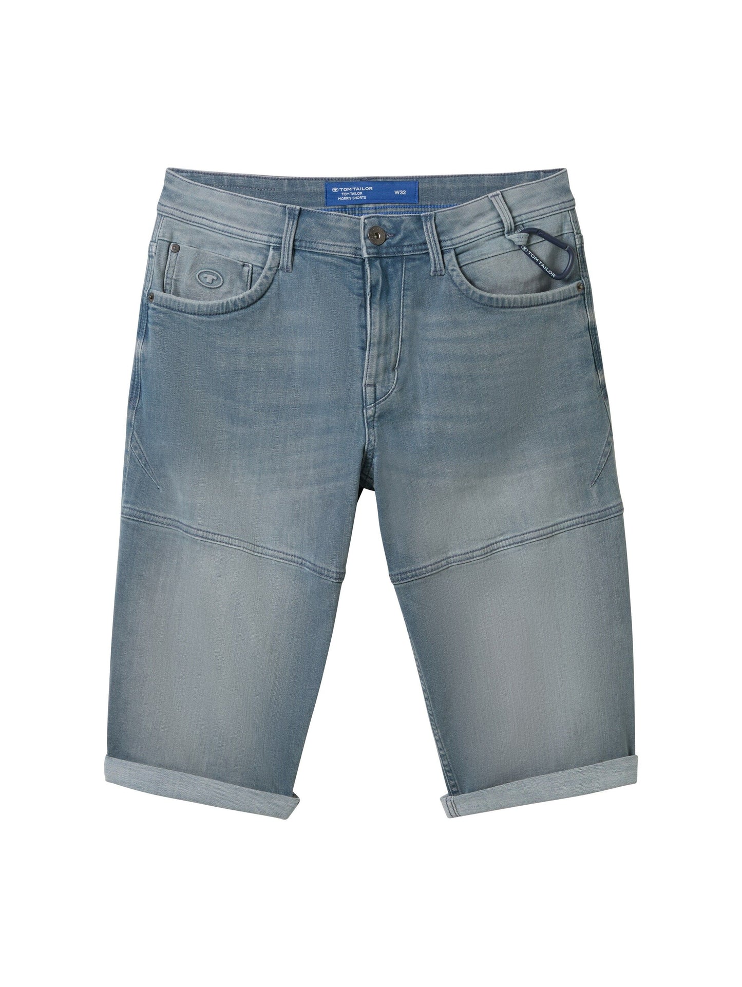 Tom Tailor Herren Morris Overknee Shorts blau