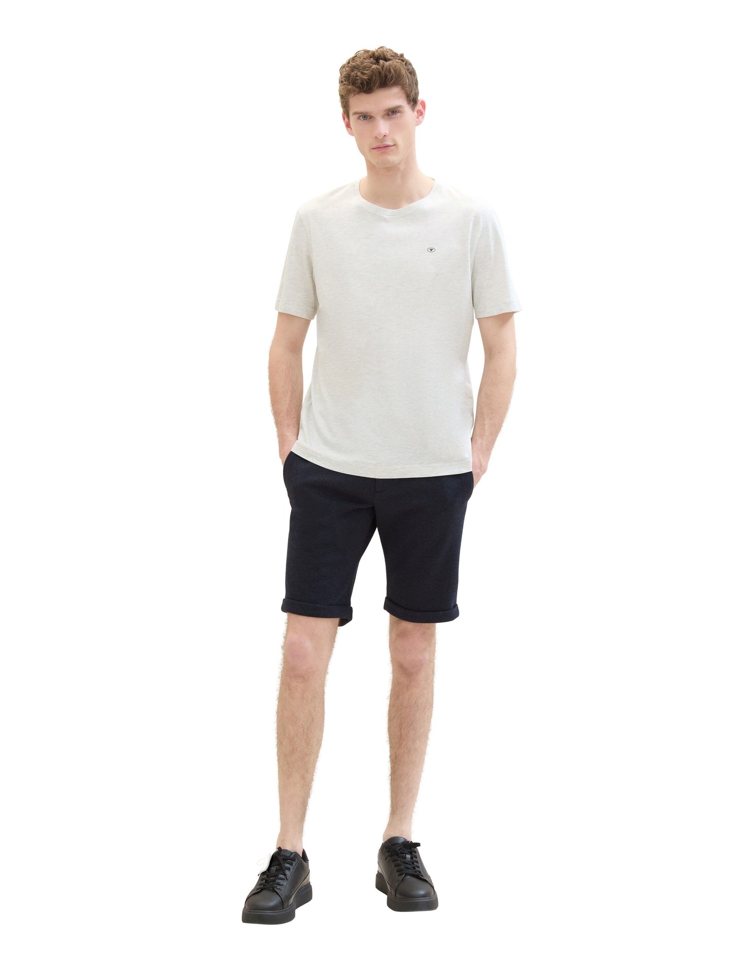 Tom Tailor Herren Chino Shorts blau