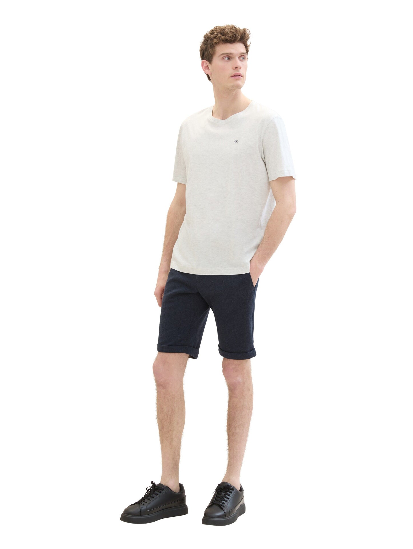 Tom Tailor Herren Chino Shorts blau