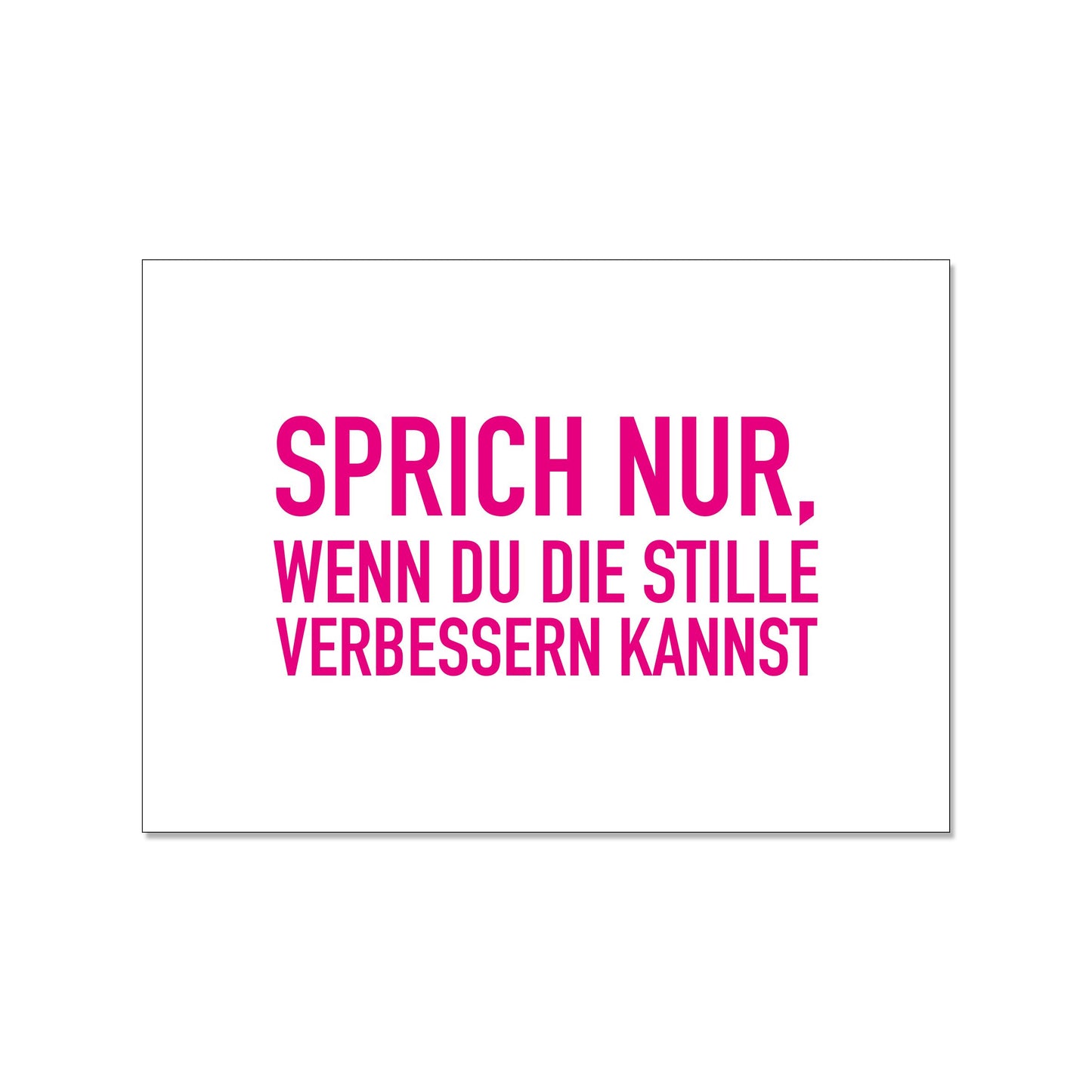 17;30 Postkarte hoch weiss