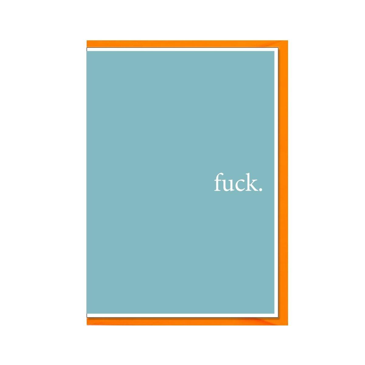 17;30 Faltkarte hoch blau
