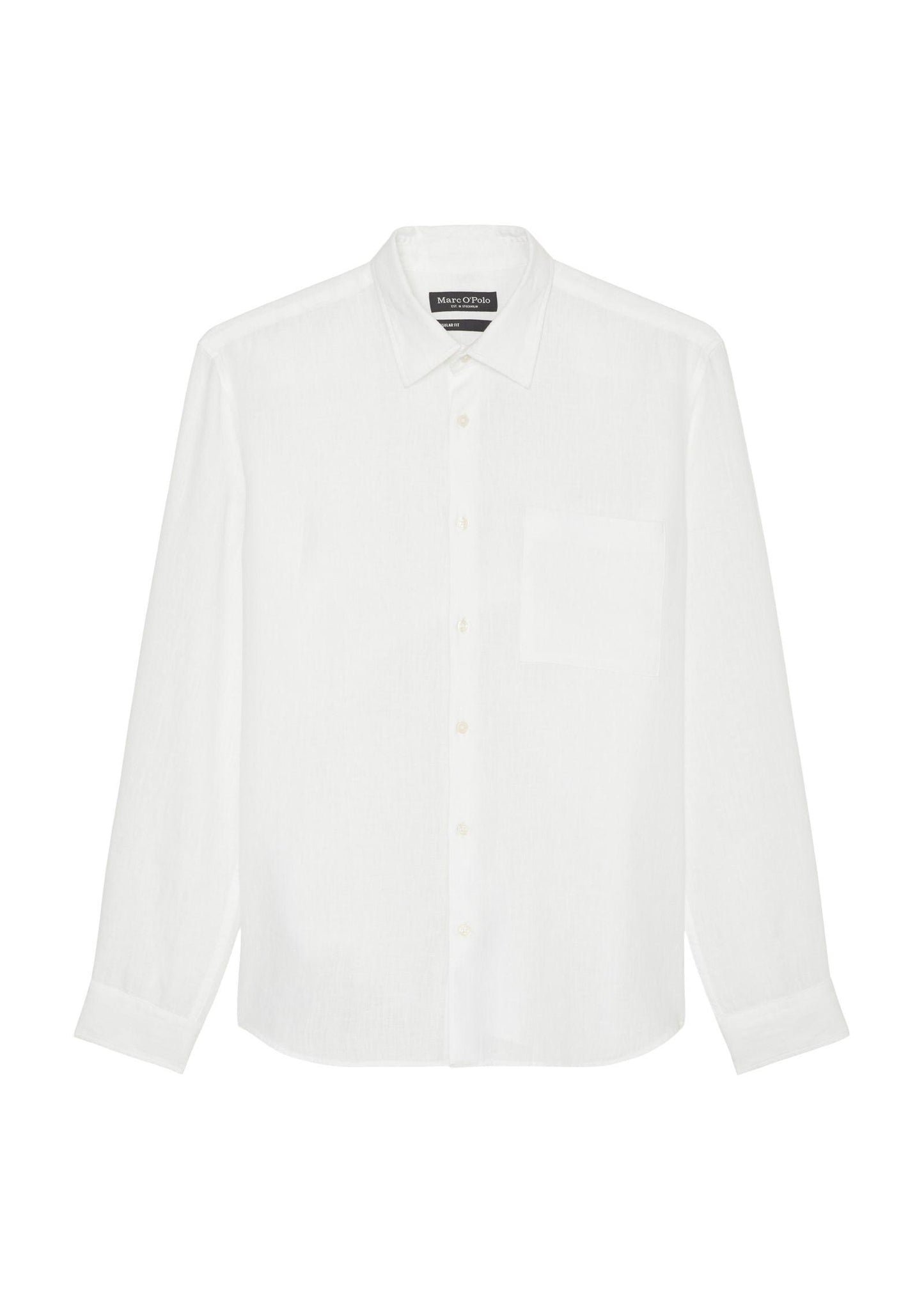 Marc O'Polo Herren Leinenhemd 3XL weiß