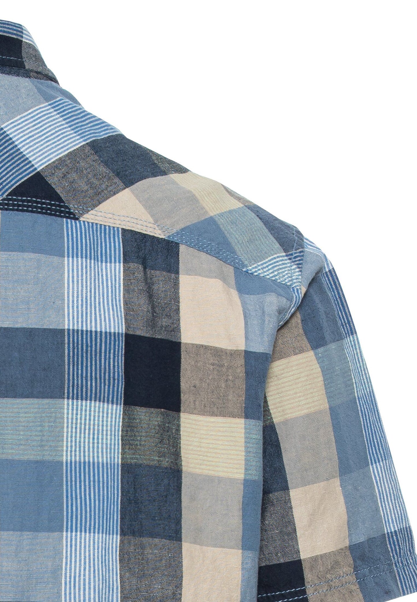 Camel Active Herren Karohemd blau