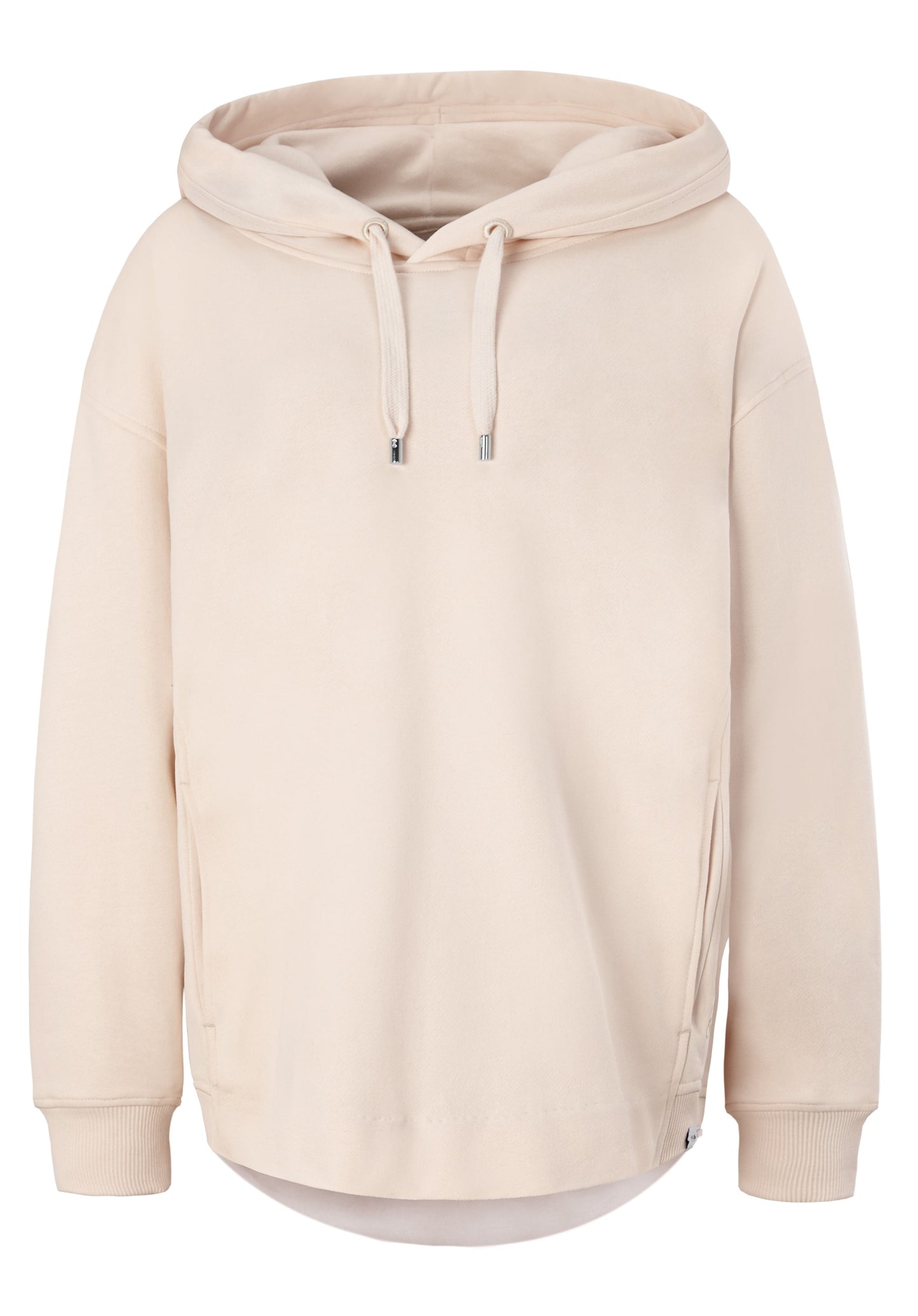 SeaYa Damen Pullover Hoodie Boxy Fit beige