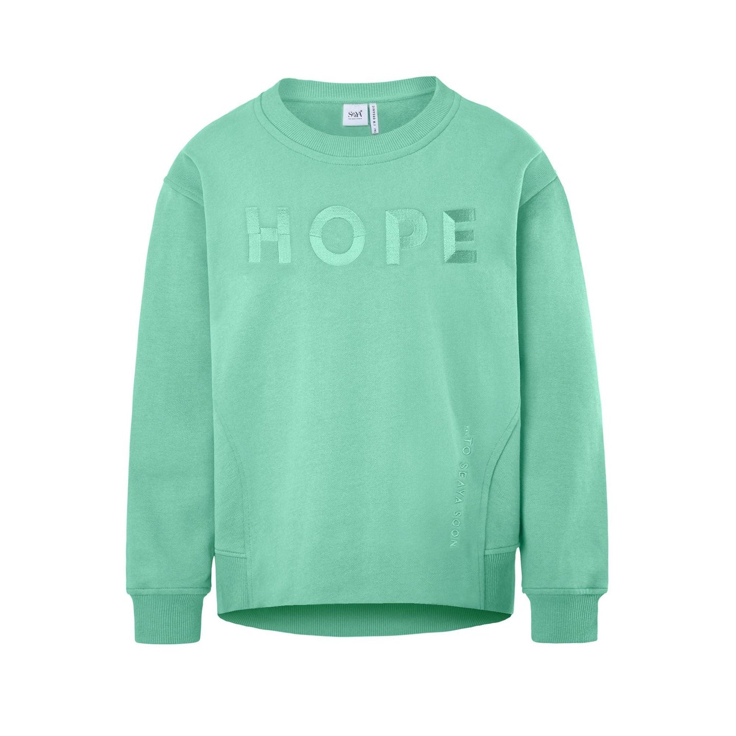 SeaYa Damen Sweatshirt Comfy Fit mint