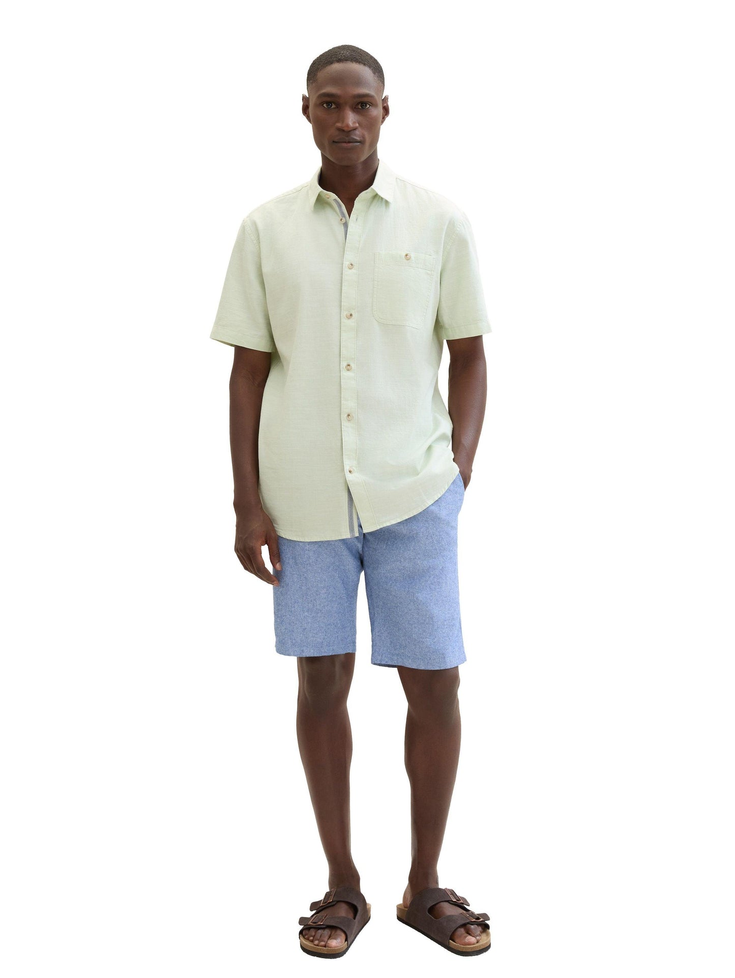 Tom Tailor Herren Shorts blau