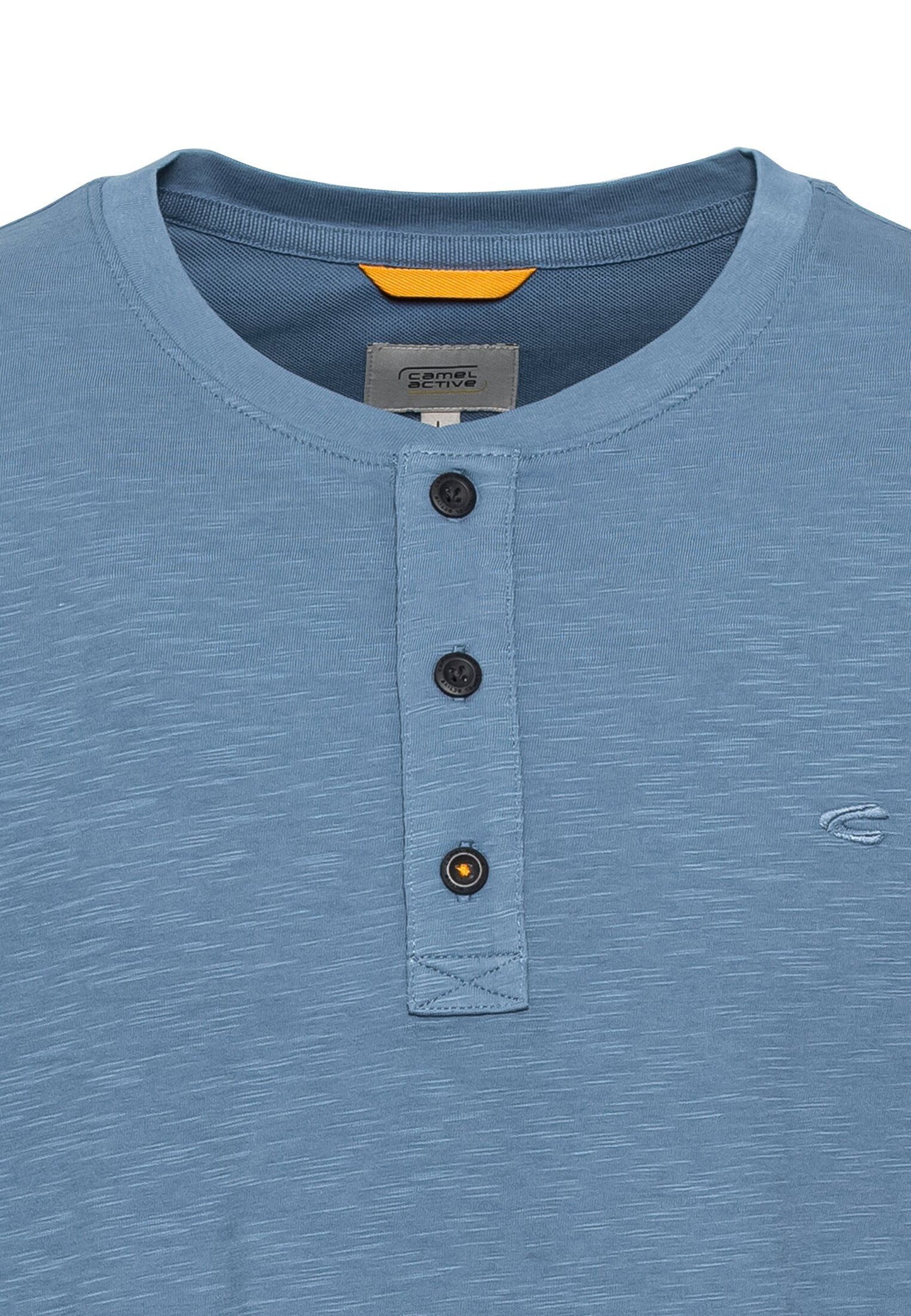 Camel Active Herren Henley-Shirt blau