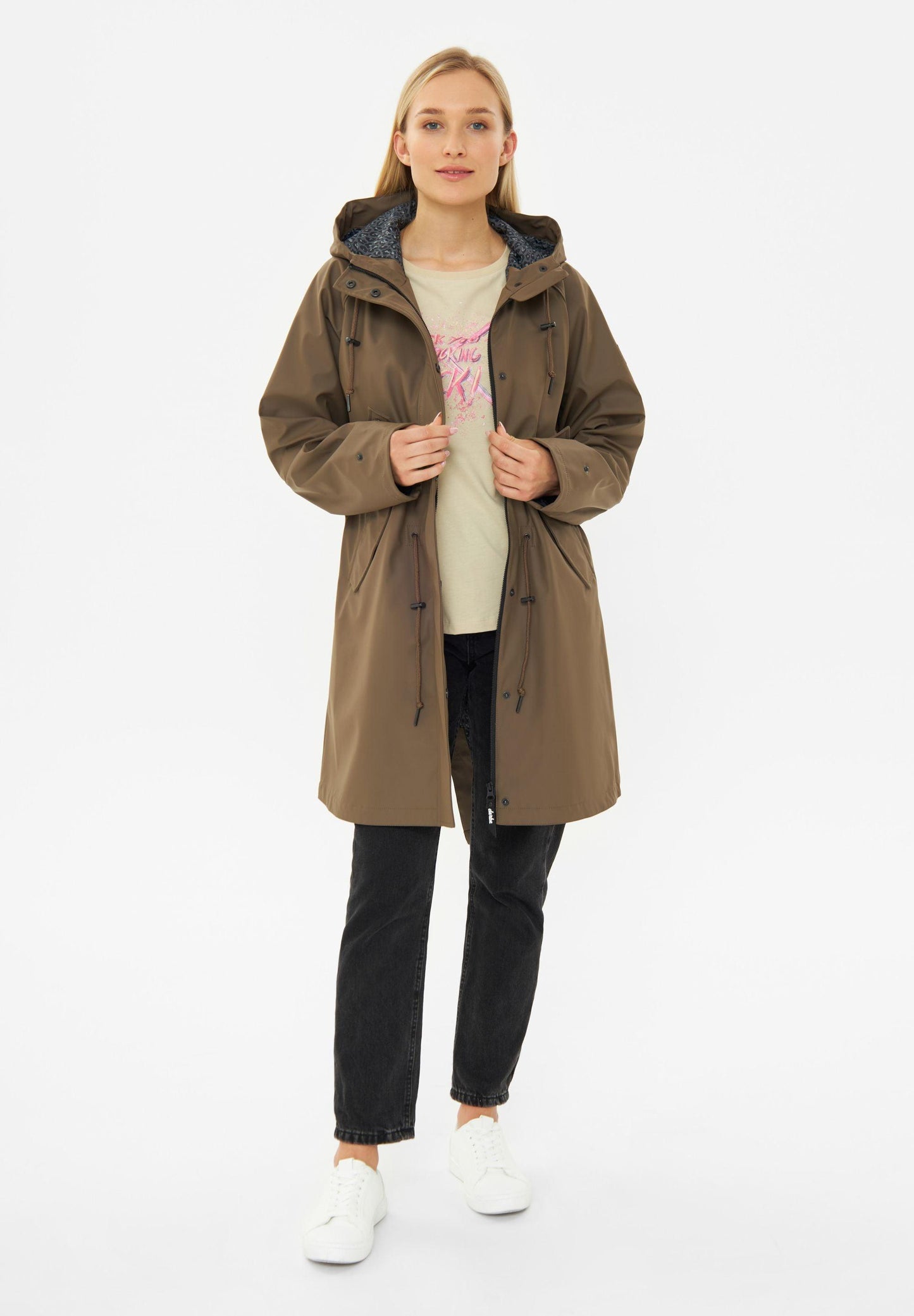 derbe – derbe Damen Jacke Friese Traveby leo