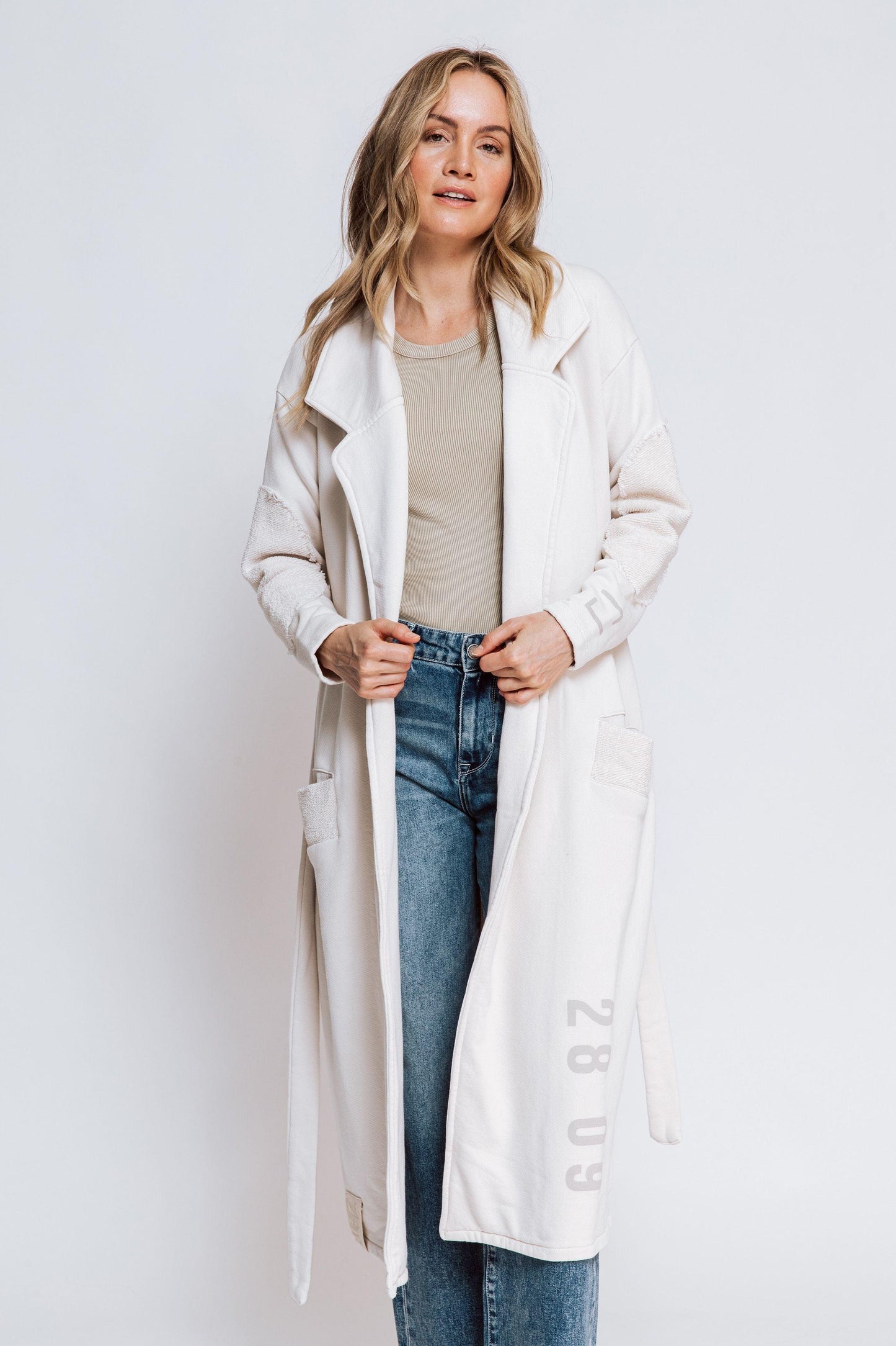 Zhrill Damen Jacke Kasa beige