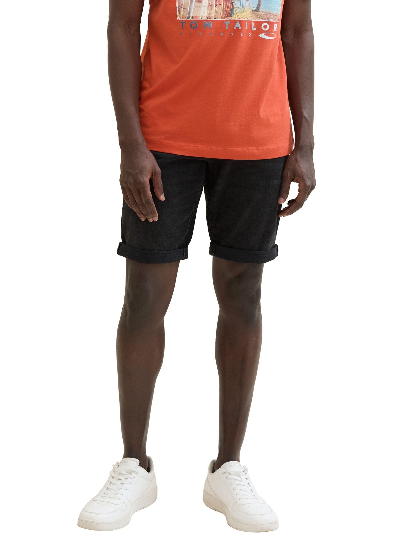 Tom Tailor Herren Shorts schwarz