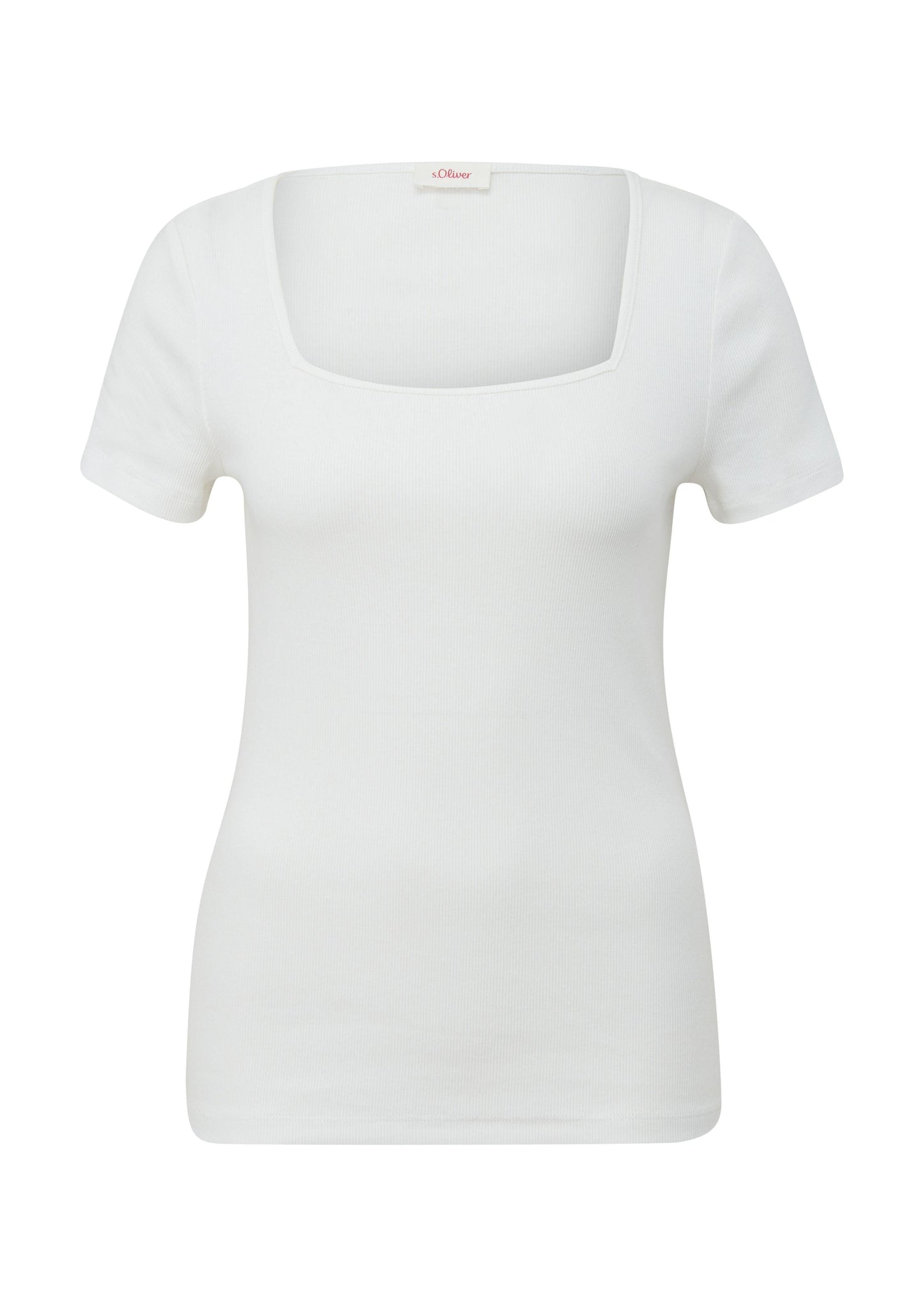 s. Oliver Damen Shirt weiß