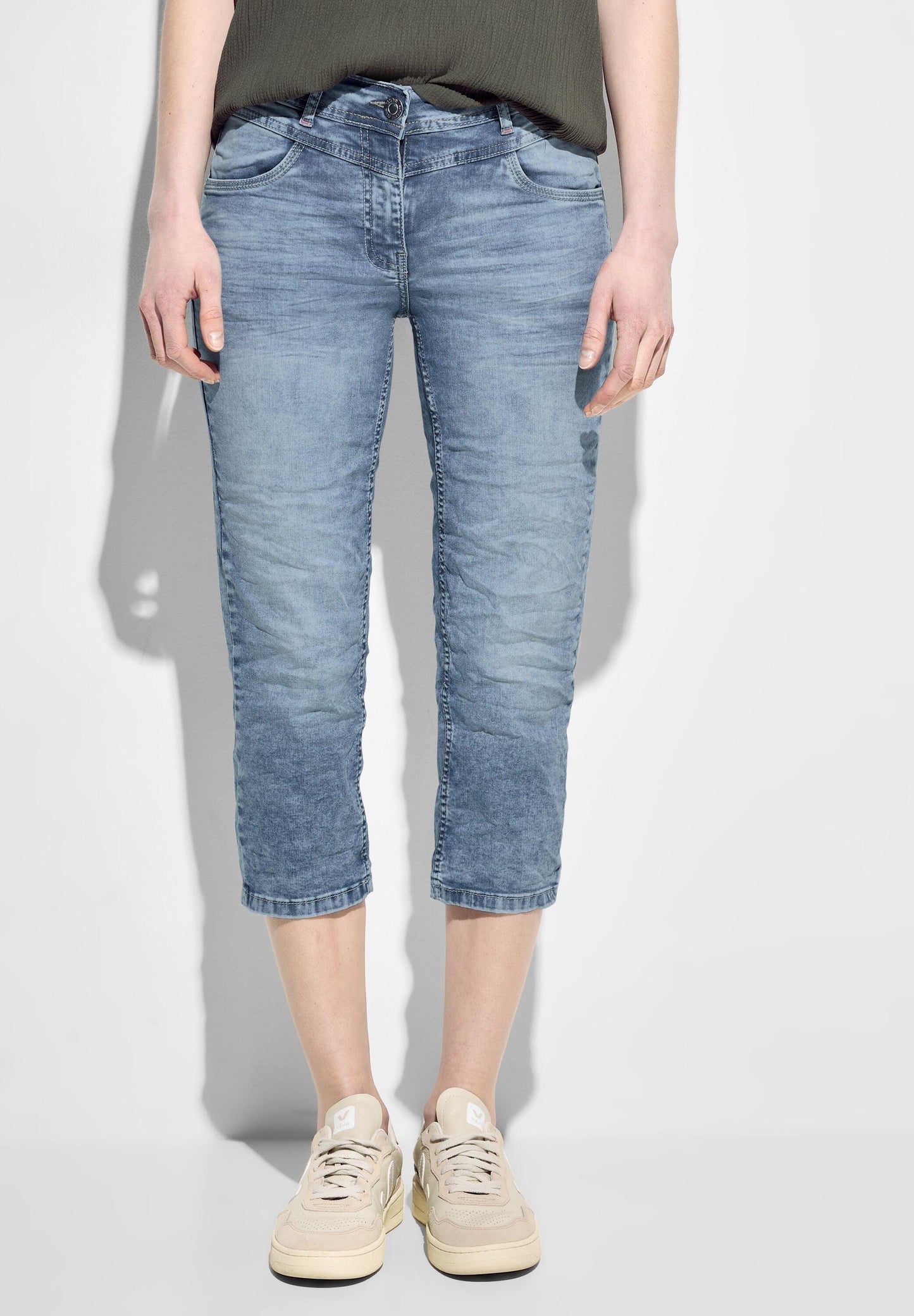 Cecil Damen Jeans blau