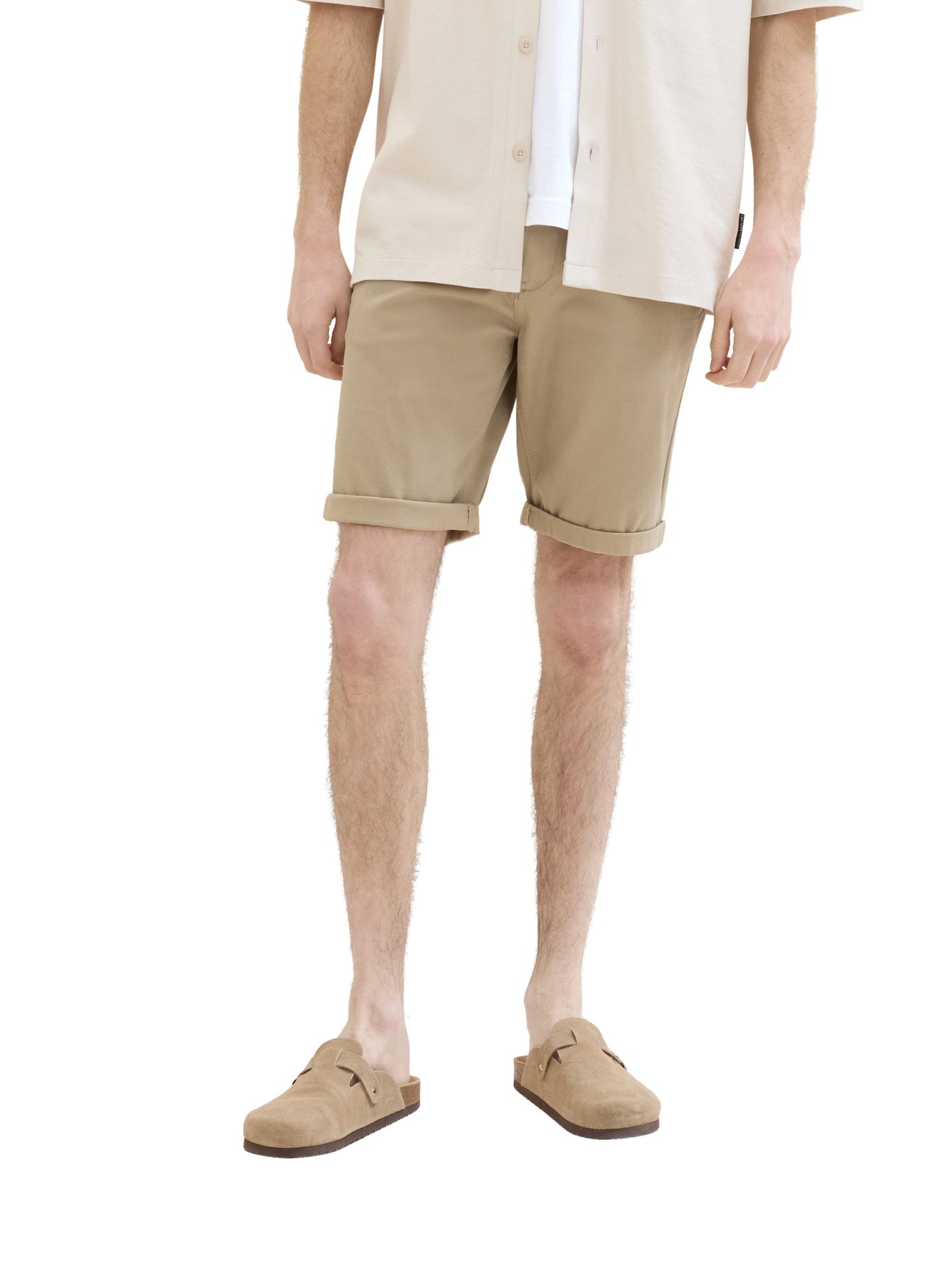 Tom Tailor Herren Shorts 38 braun