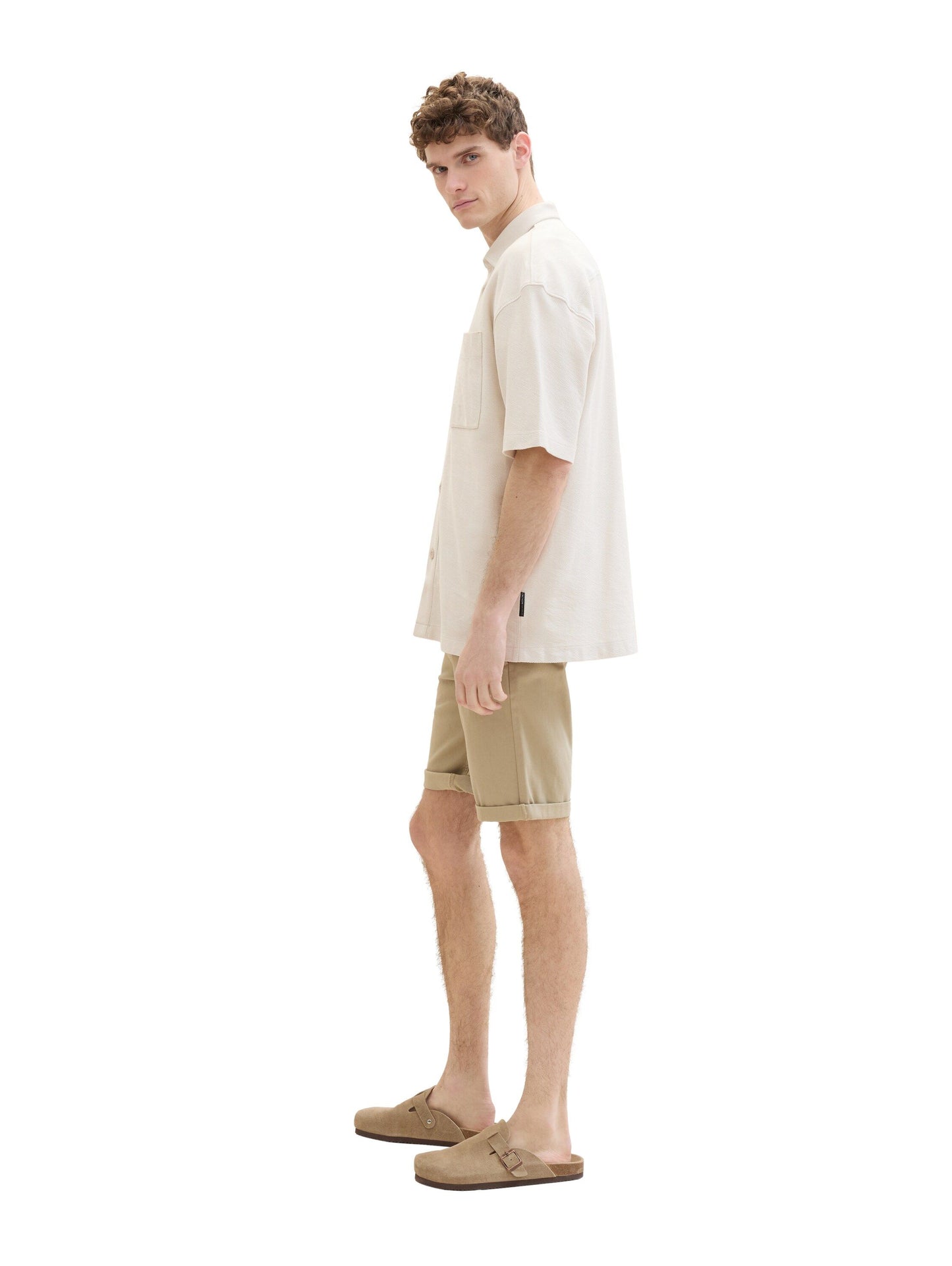 Tom Tailor Herren Shorts braun
