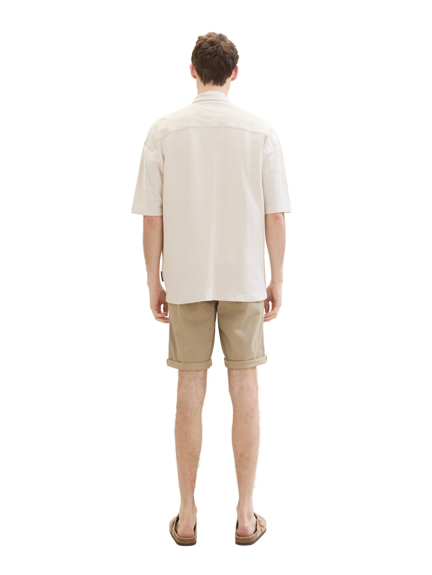 Tom Tailor Herren Shorts braun