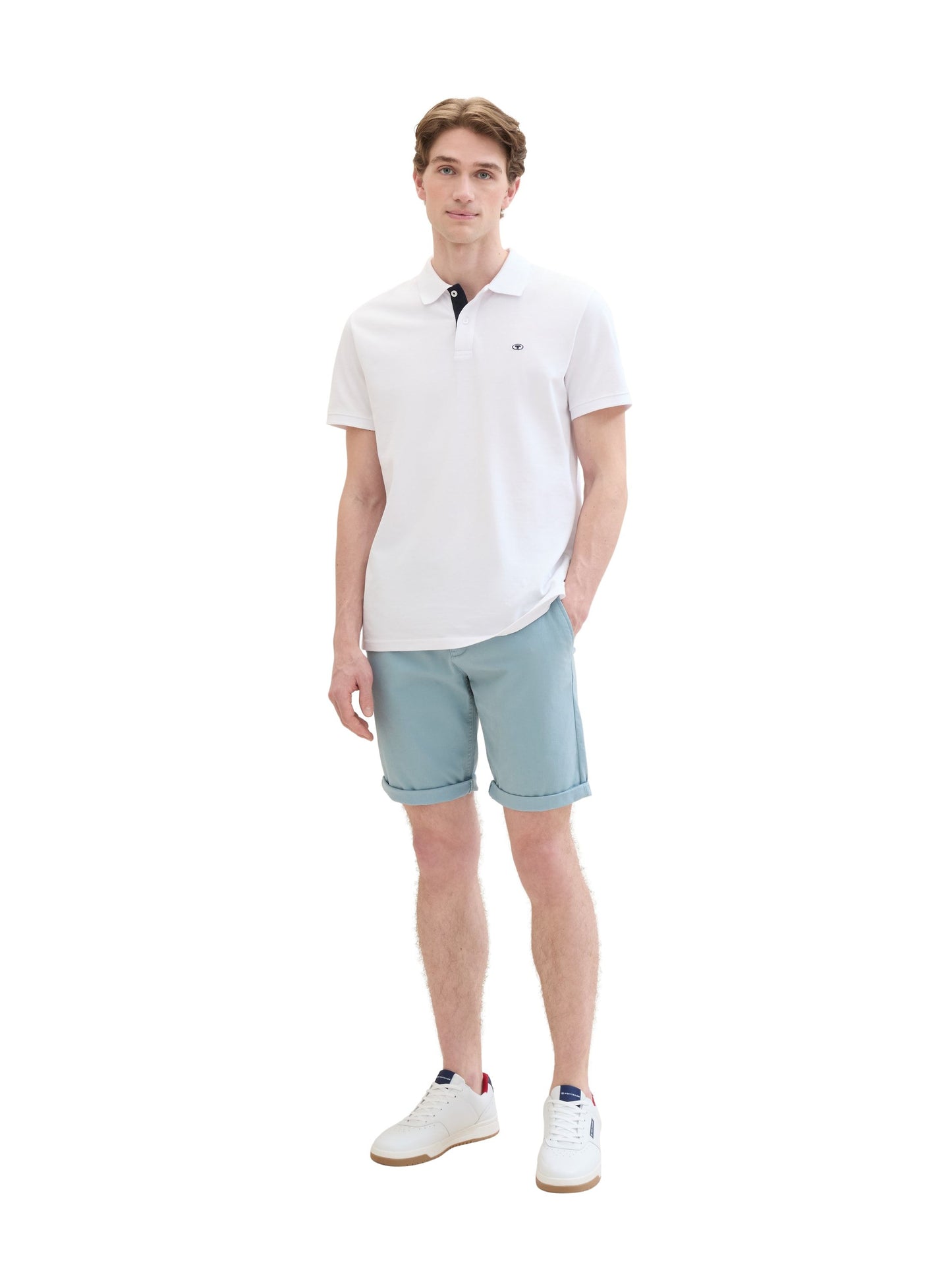Tom Tailor Herren Shorts grün