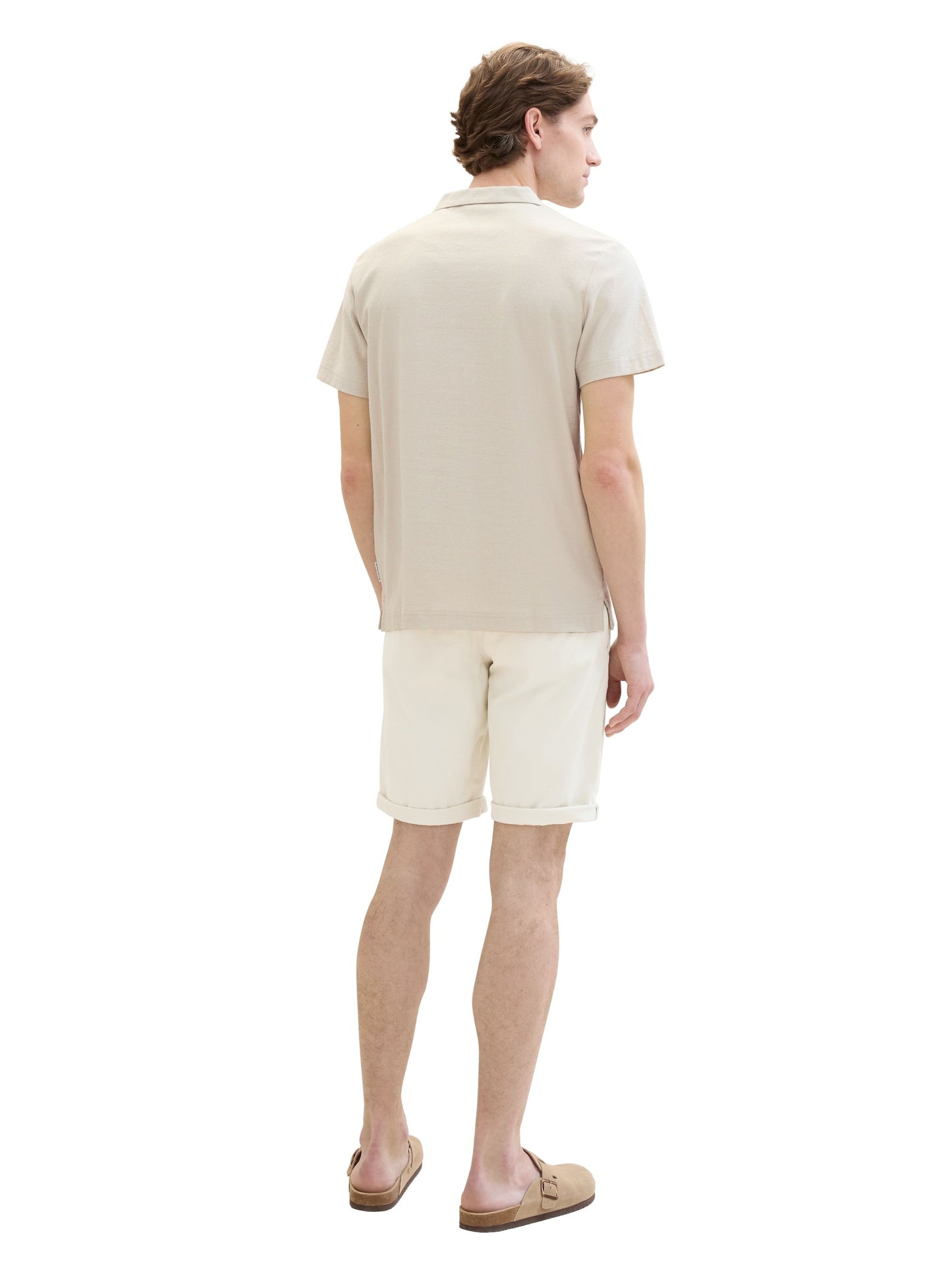 Tom Tailor Herren Shorts weiß